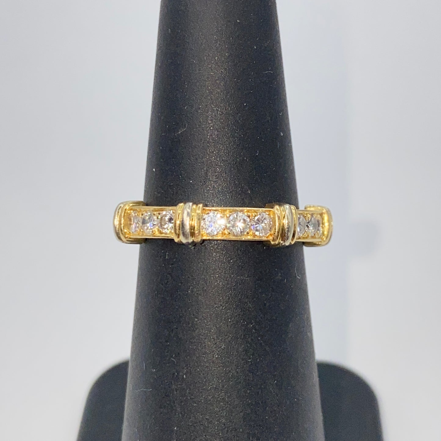 18K Vintage Cartier Contessa Eternity Band