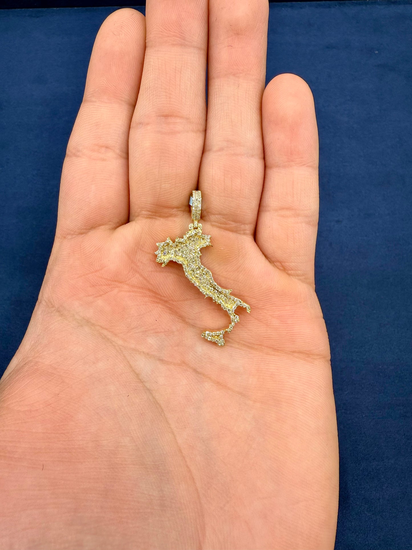 14k Italy Boot Pendant