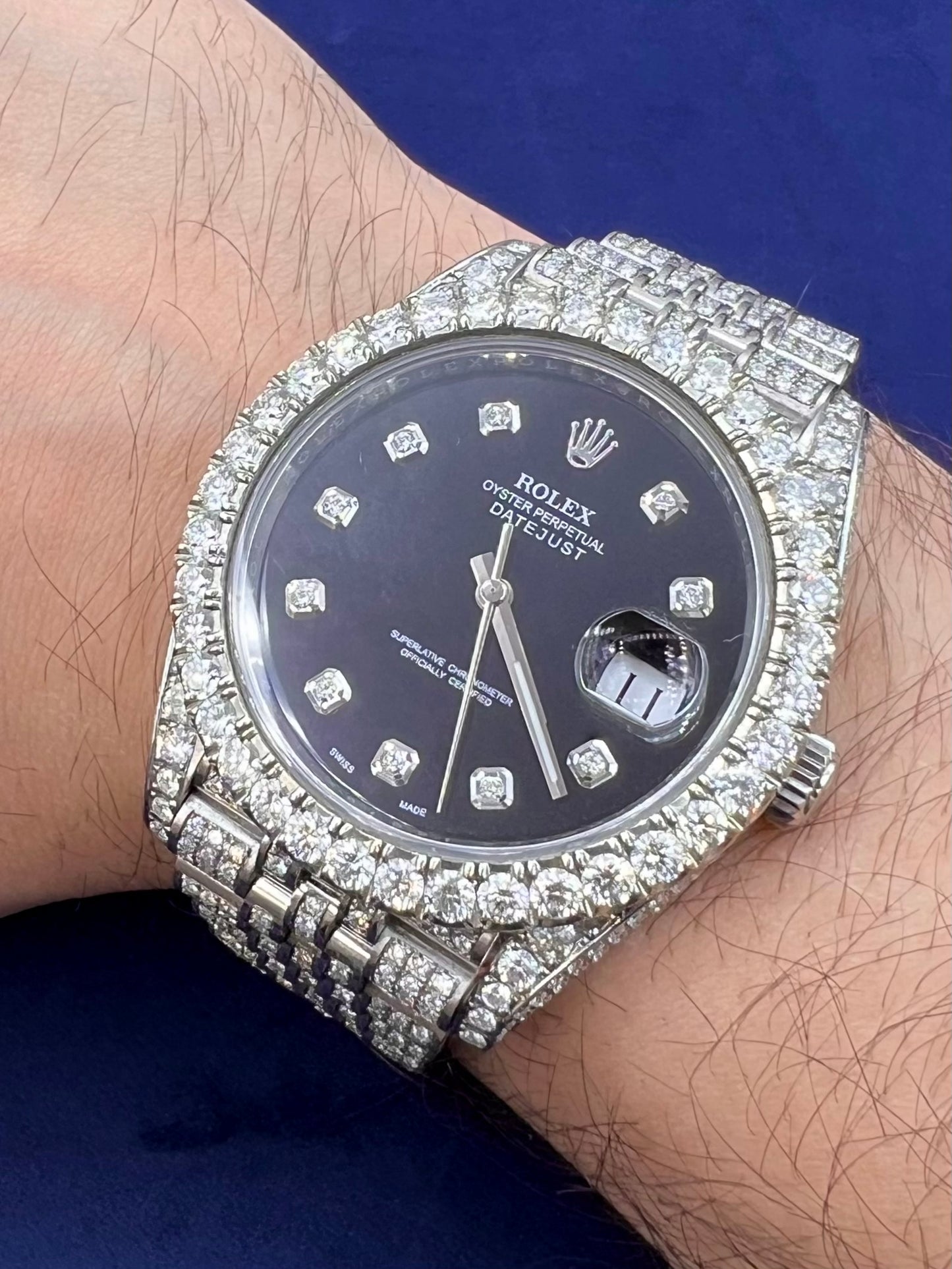 Rolex Datejust 41mm Iced Out