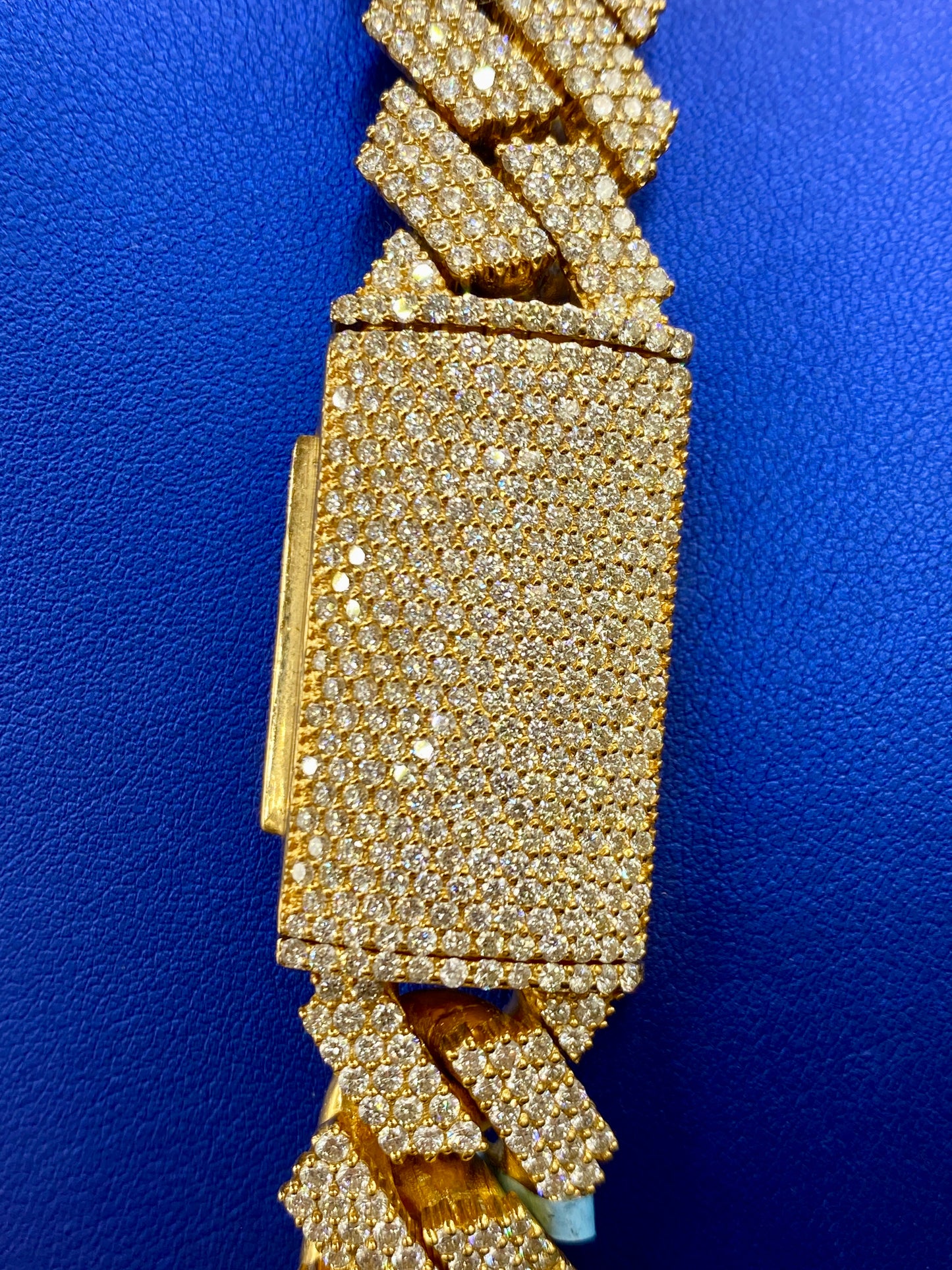 14k Jumbo Diamond Cuban Chain 19mm
