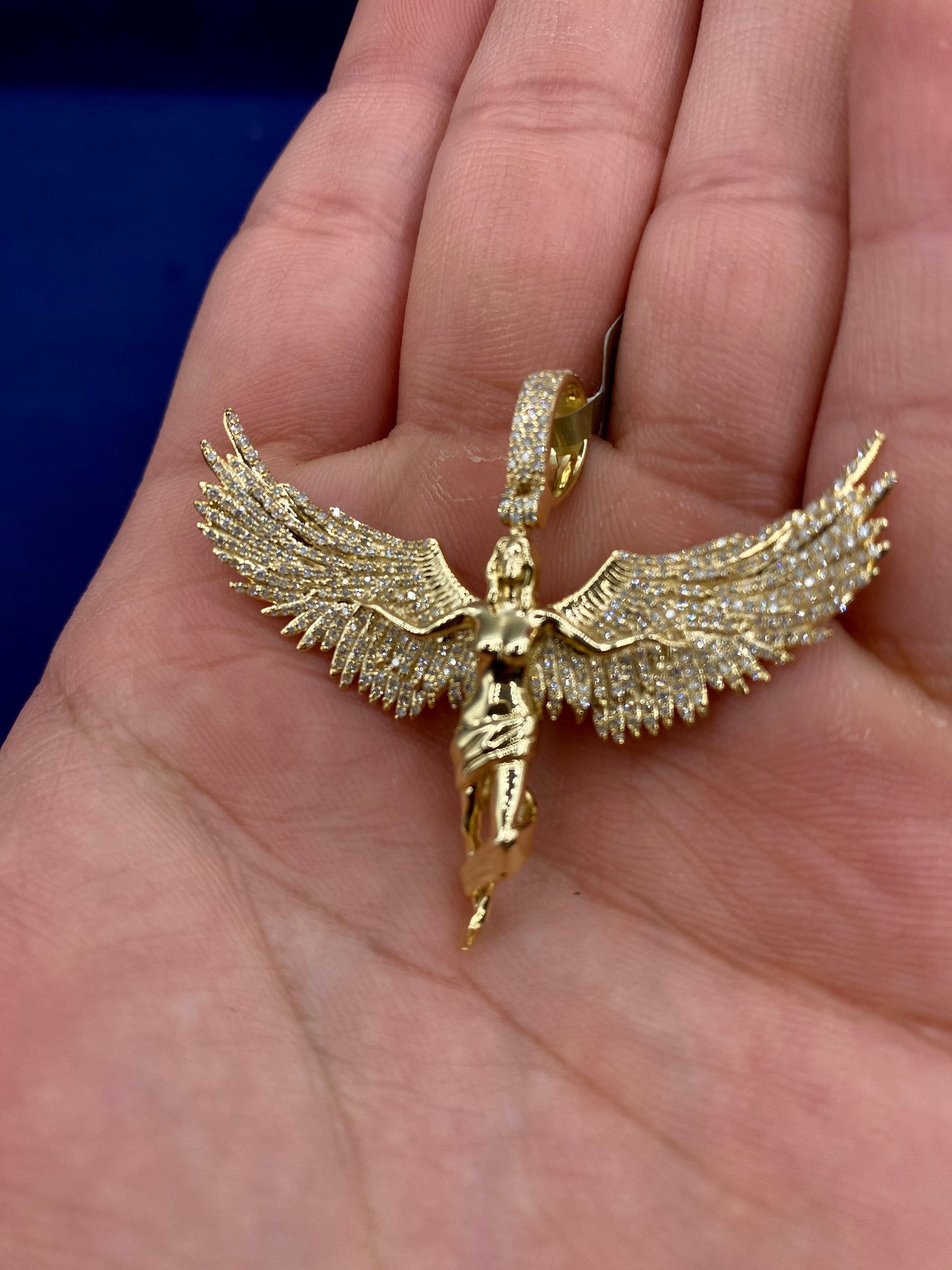 10k Winged Angel Pendant