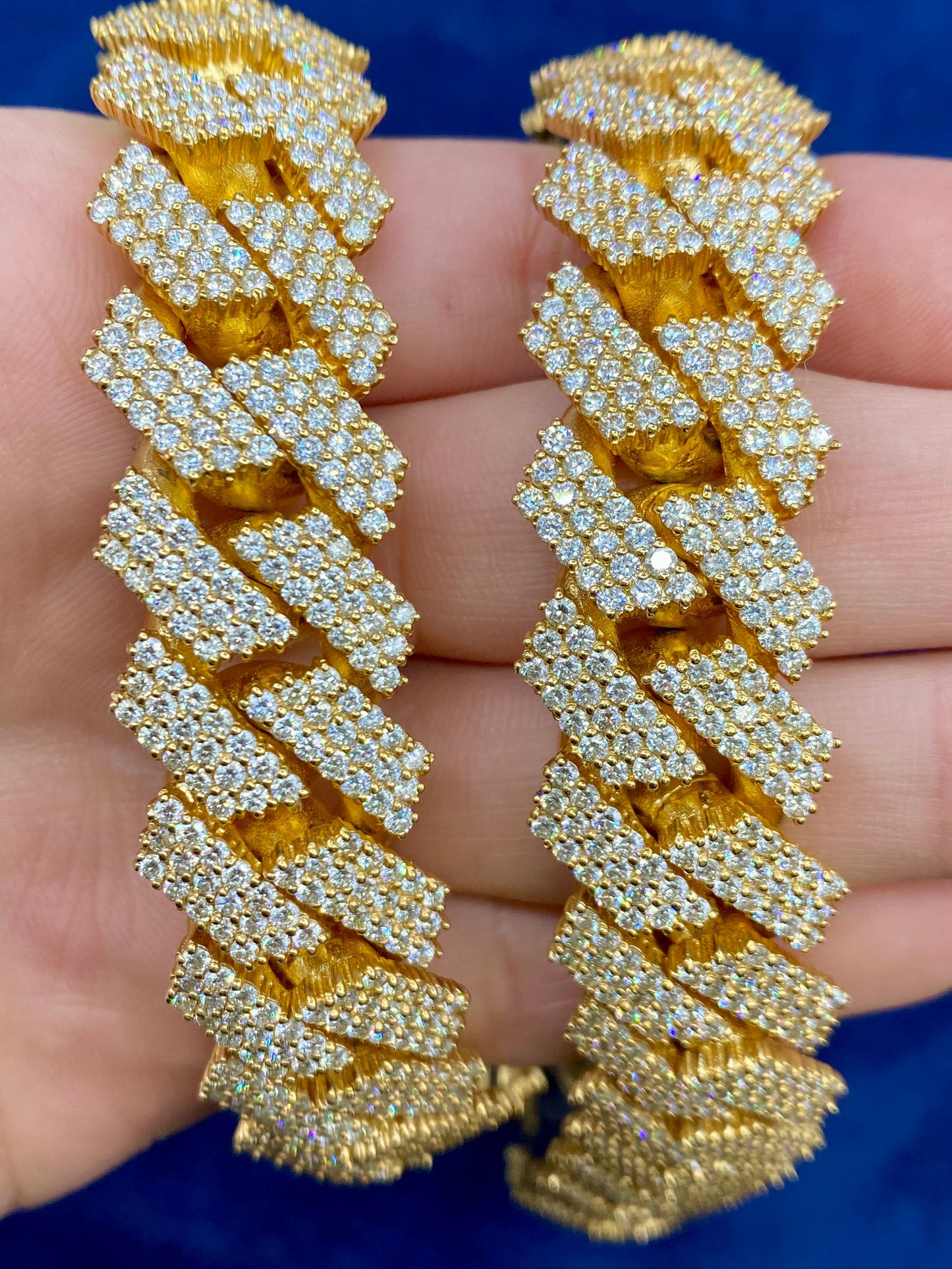 14k Jumbo Diamond Cuban Chain 19mm