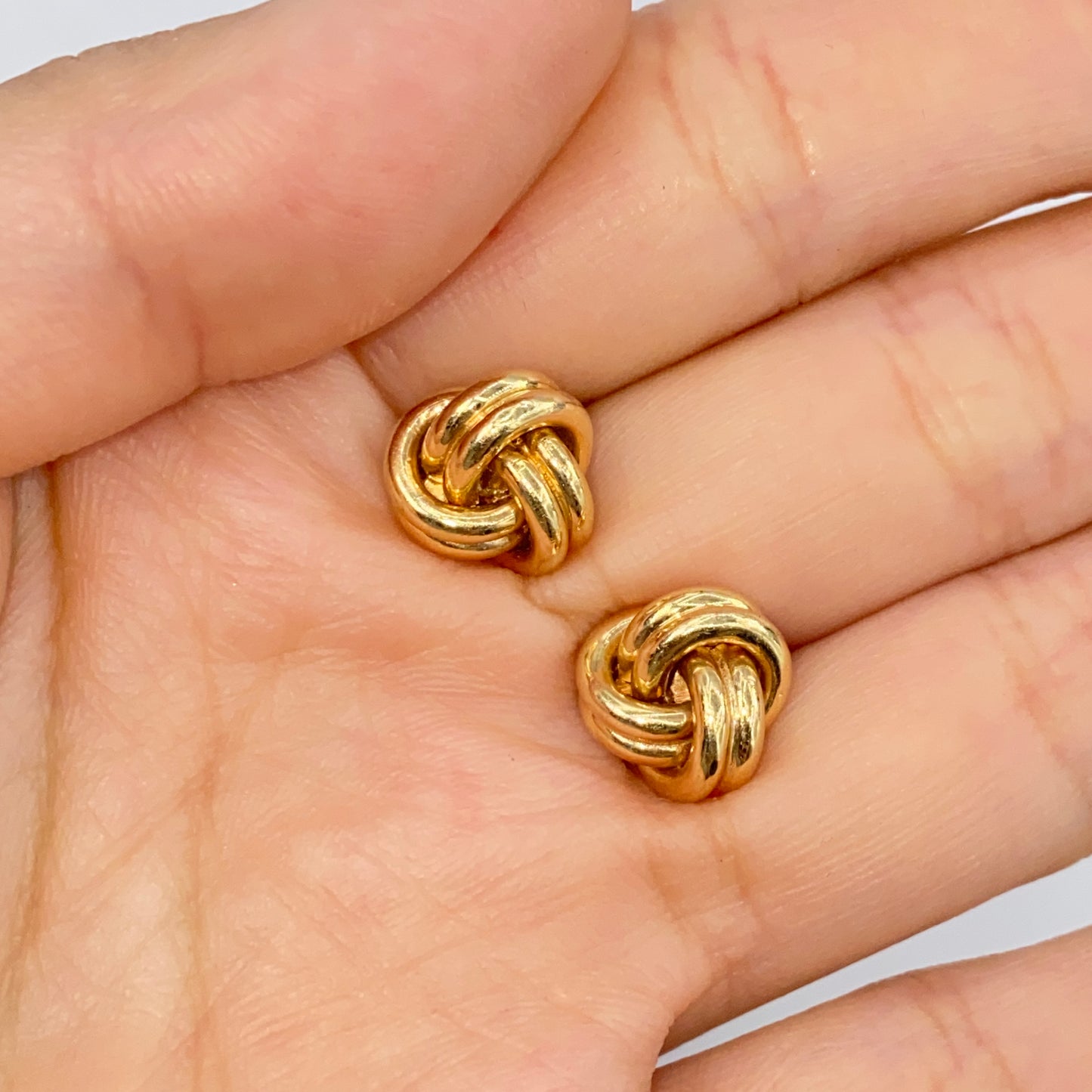 14K Italian Cuff Links