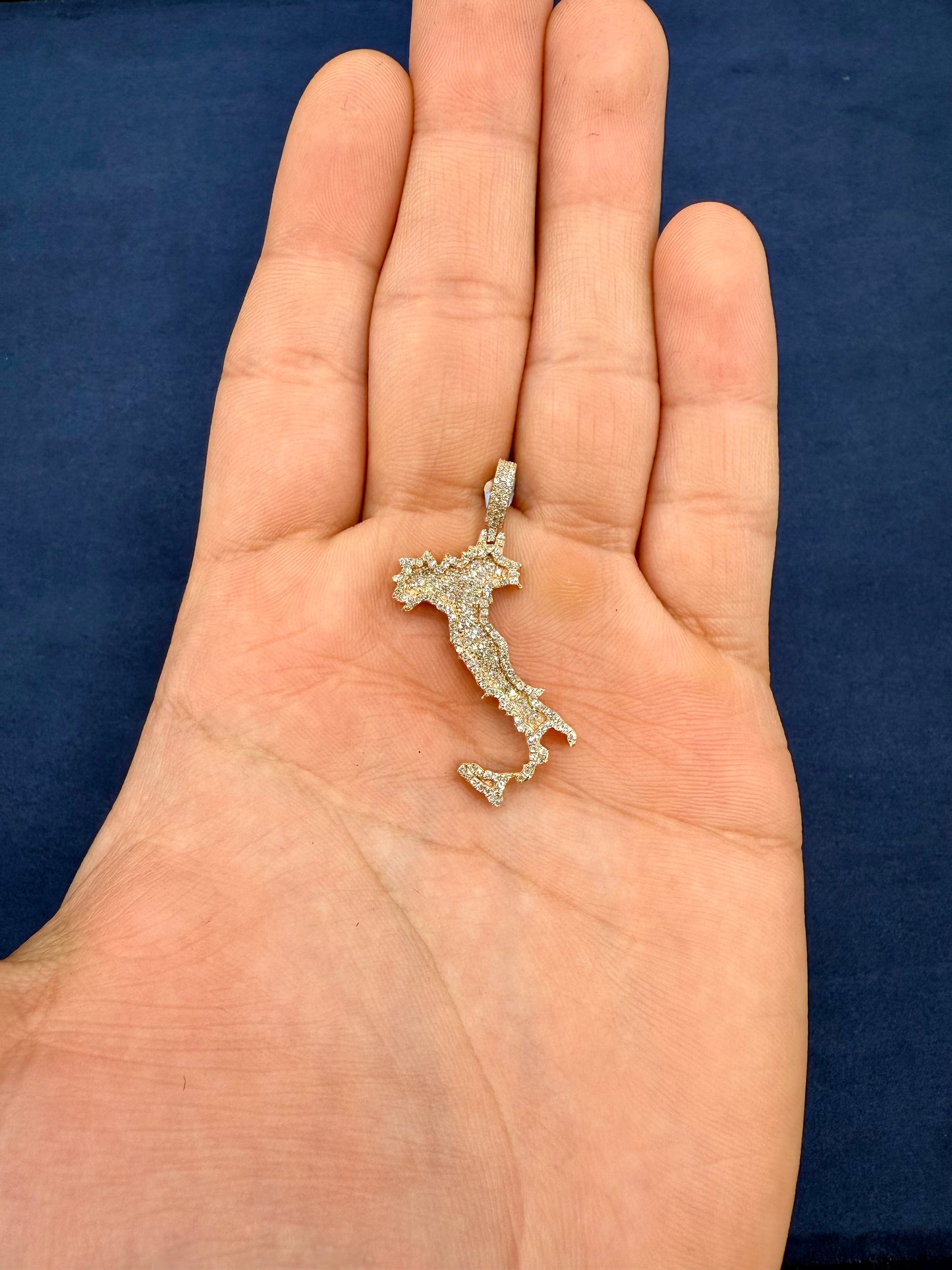 14k Italy Boot Pendant