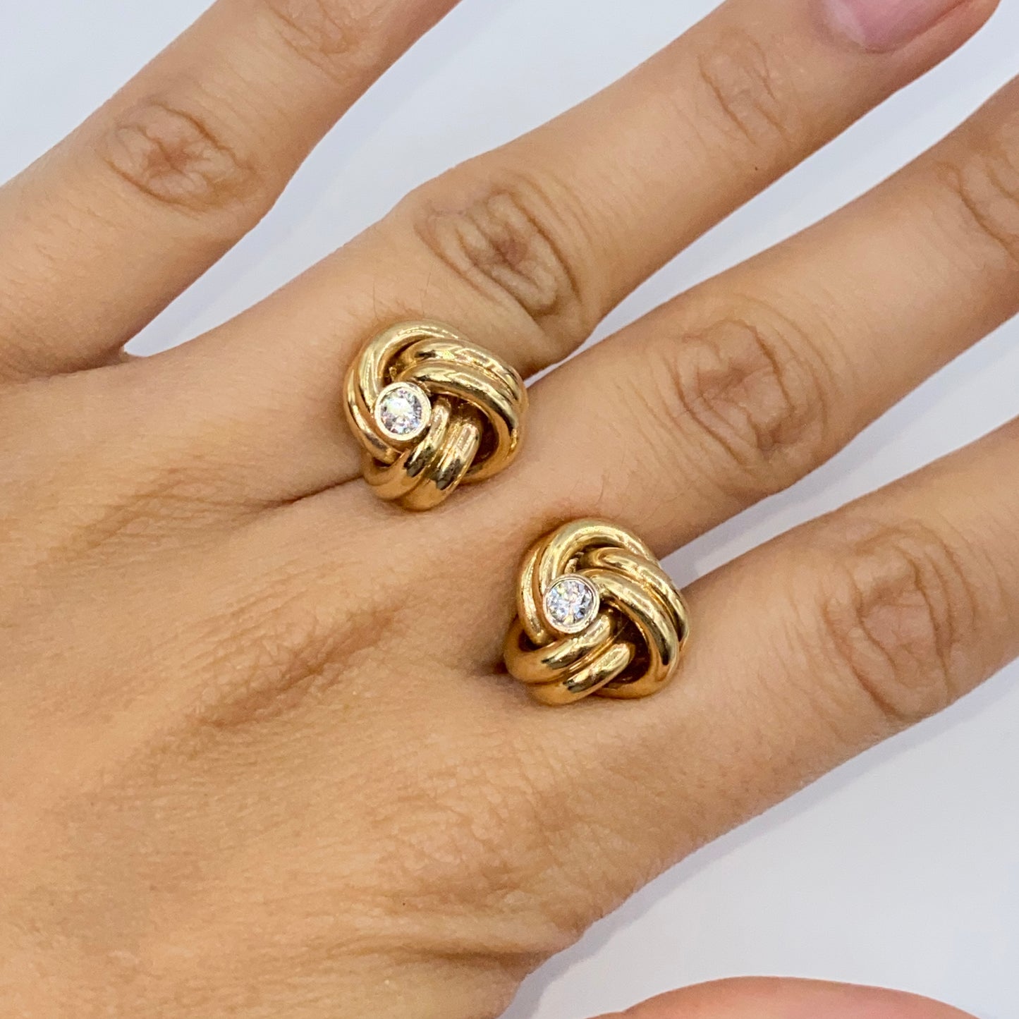 14K Italian Cuff Links