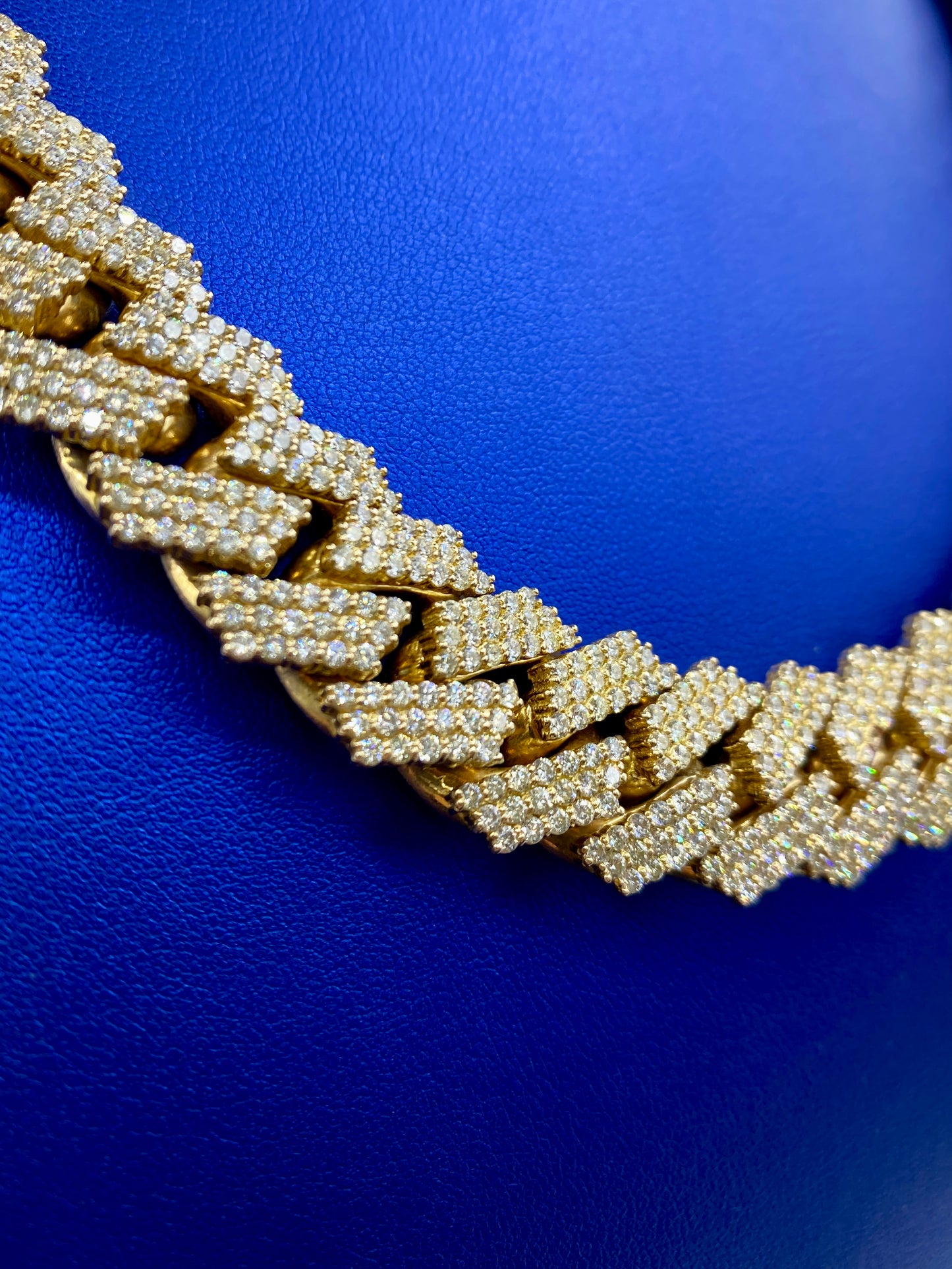 14k Jumbo Diamond Cuban Chain 17.4mm