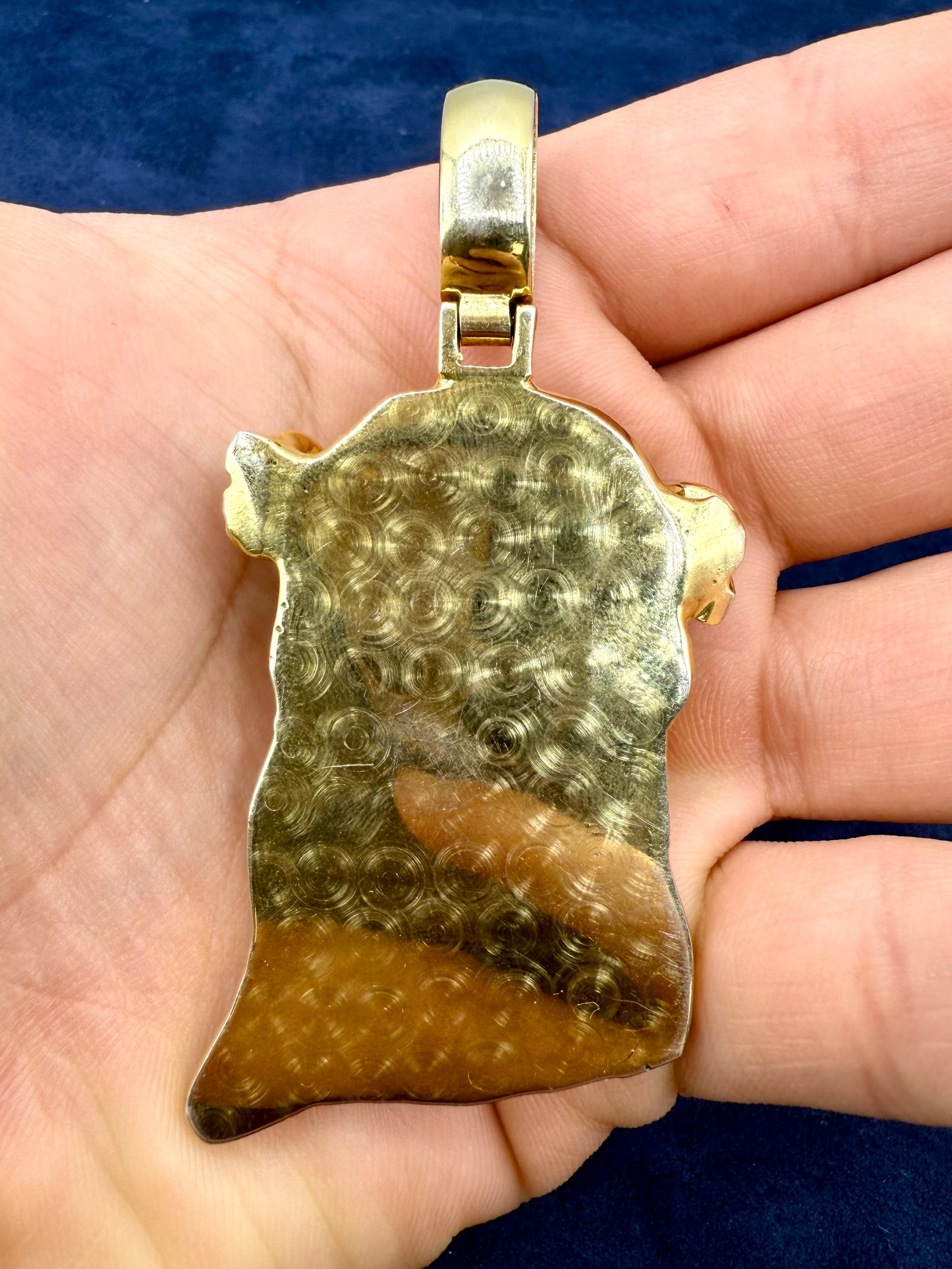14k Cuban Style Jesus Piece