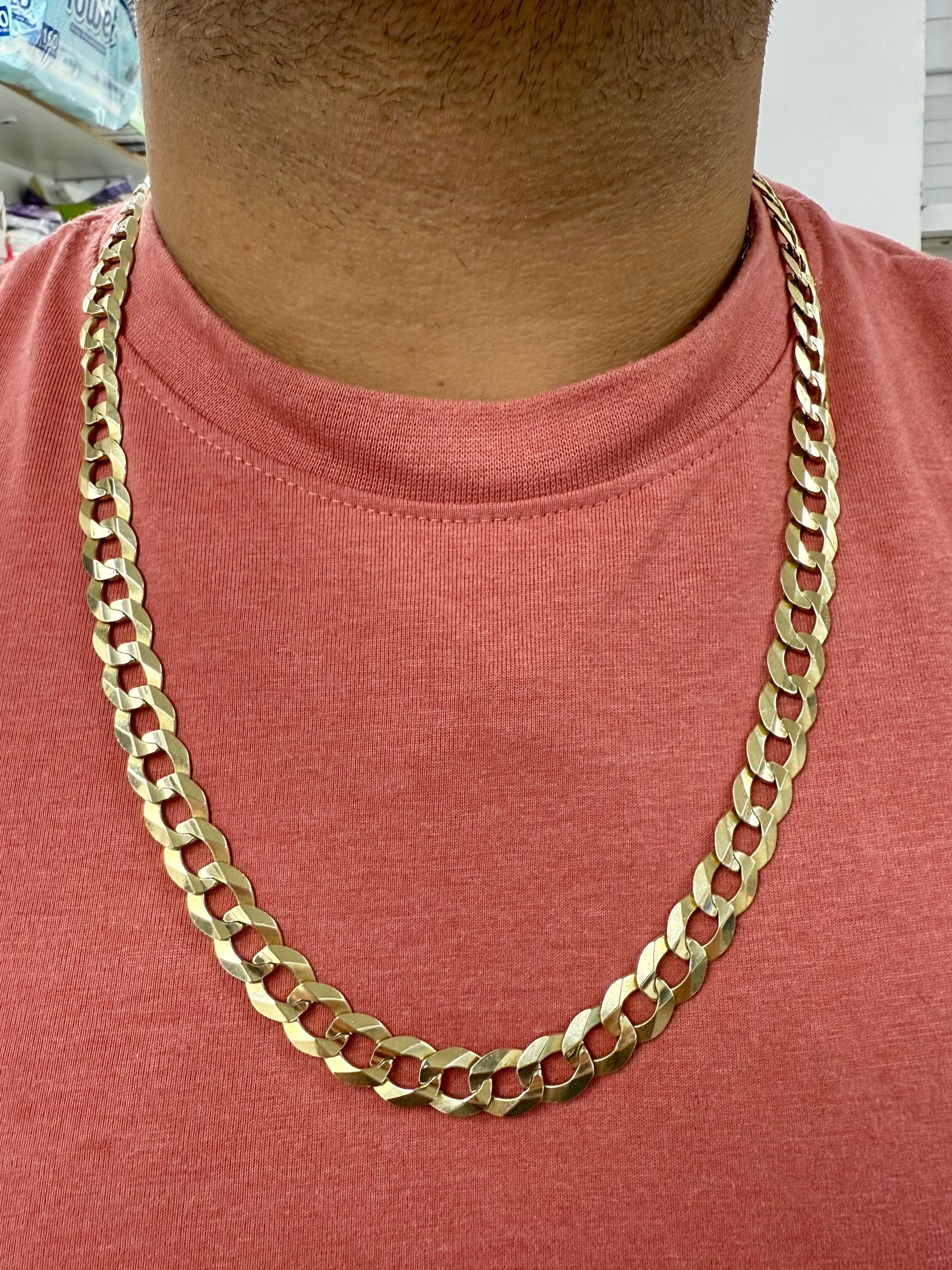 14k Italian Cuban Link Chain 11mm