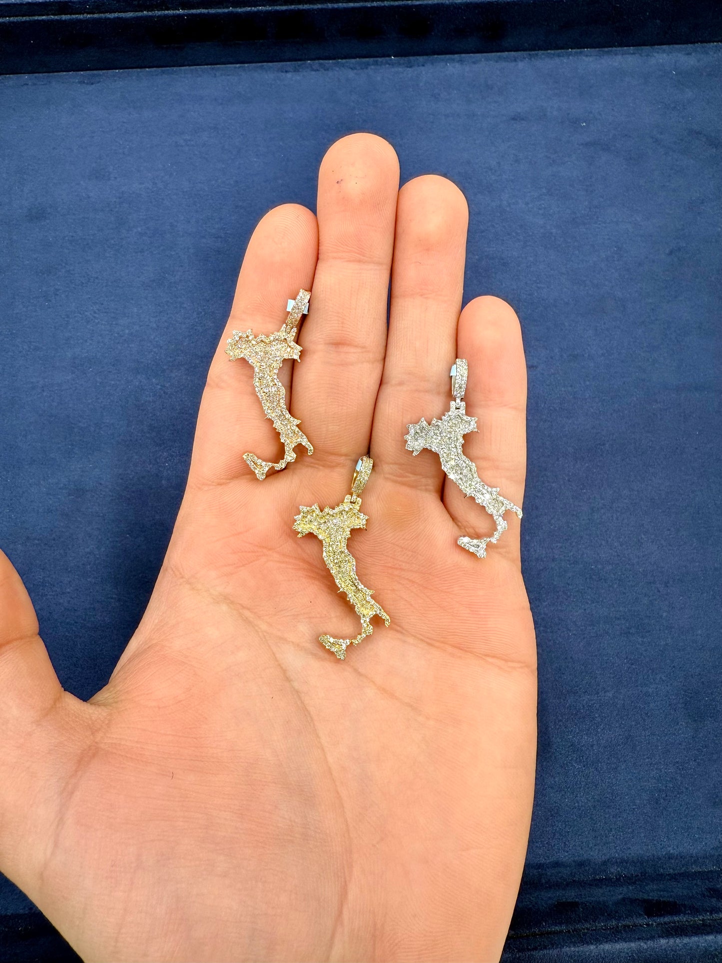 14k Italy Boot Pendant