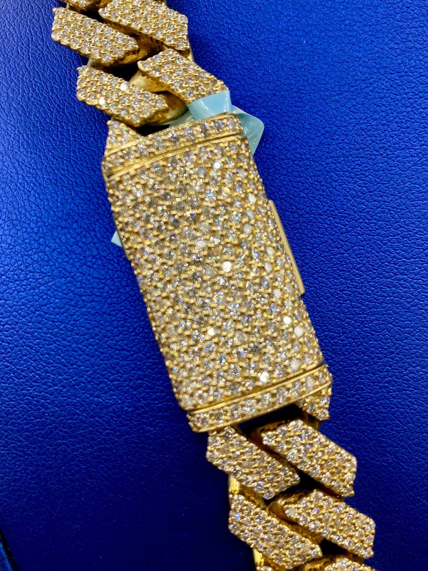 14k Jumbo Diamond Cuban Chain 16.5mm
