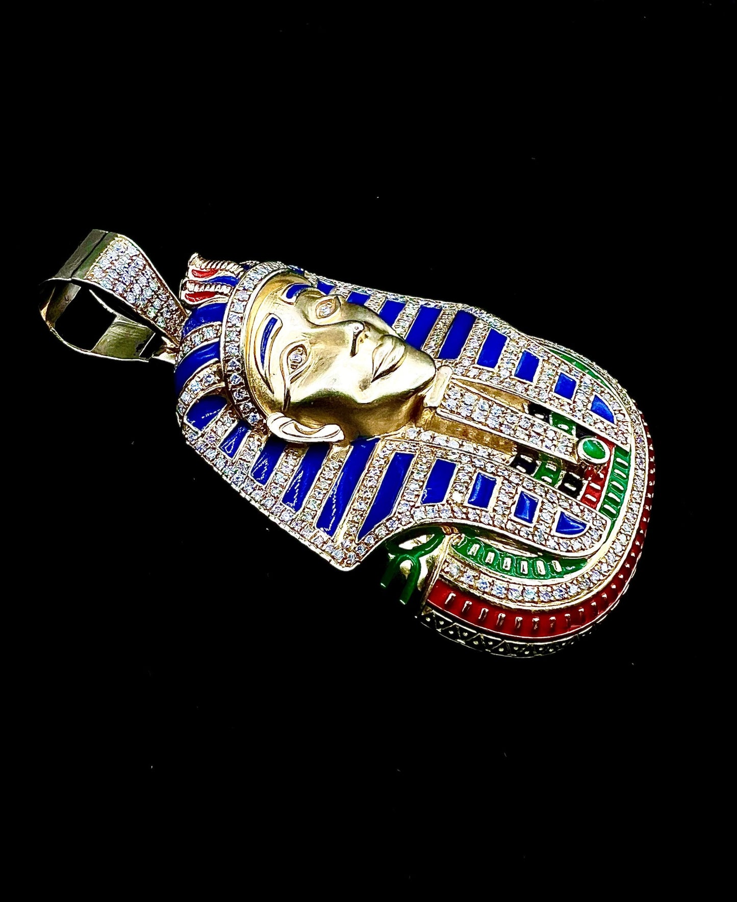 14k Custom Jumbo Pharaoh Pendant