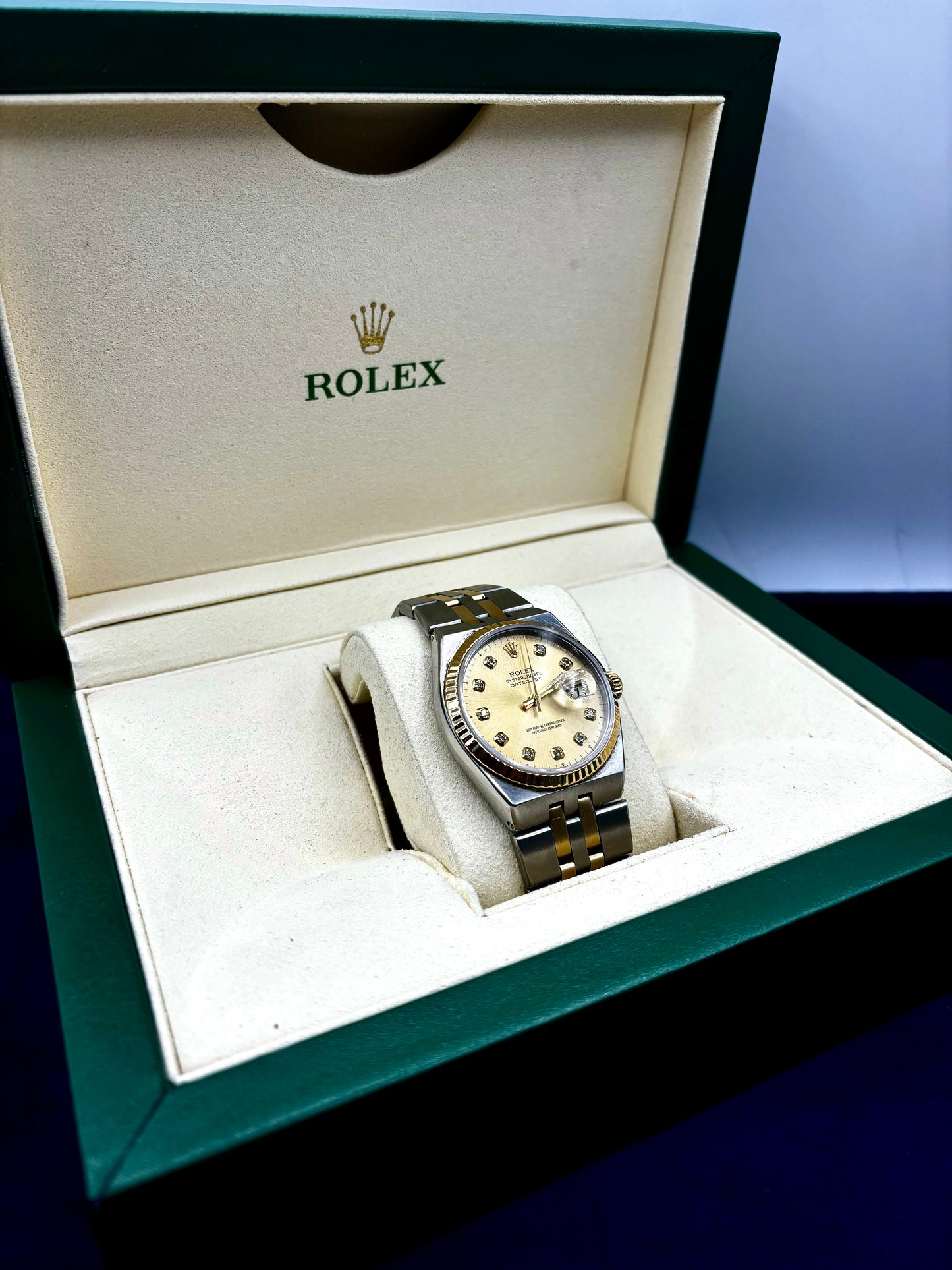 Rolex Oysterquartz DateJust Two-Tone