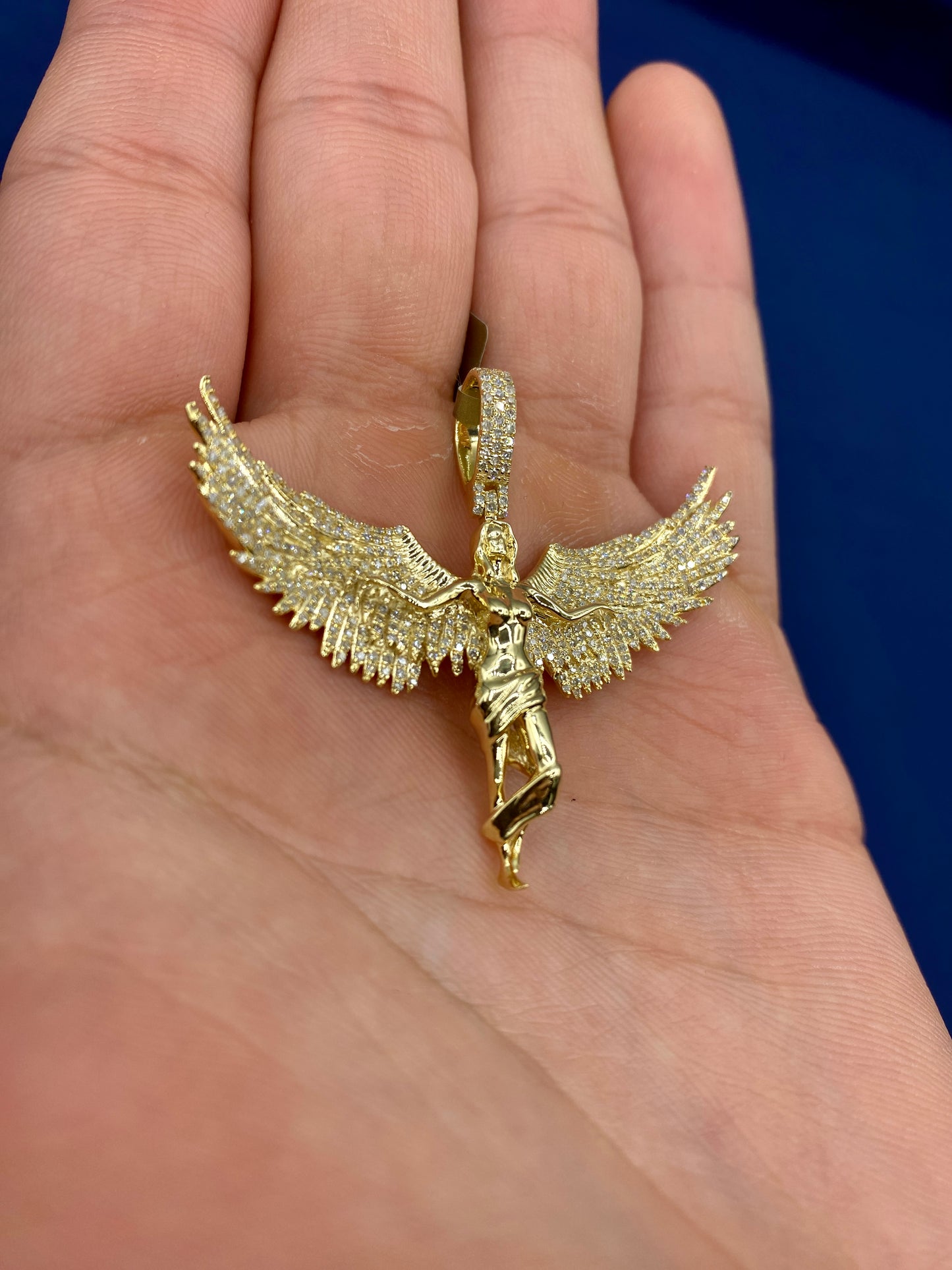 10k Winged Angel Pendant