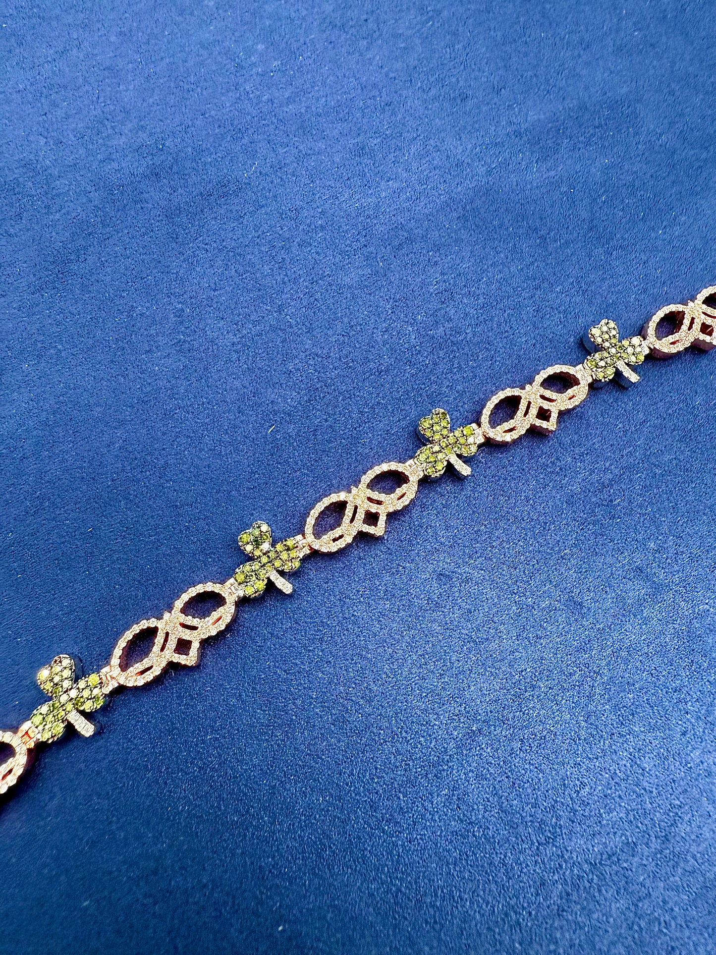 14k Lucky Clover Bracelet