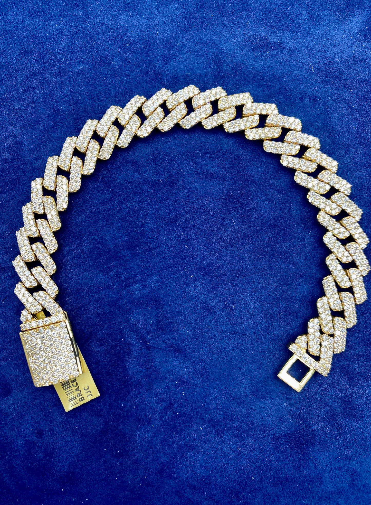 10K Gold and & Diamonds Cuban Link 12.5mm