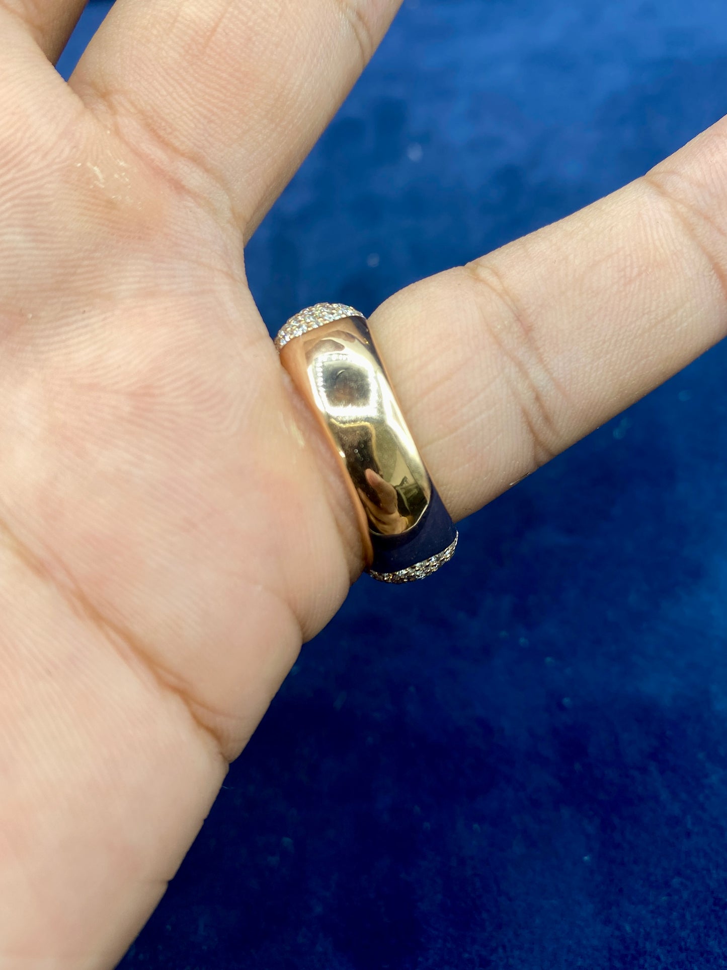 10k Lab Evil Eye Ring