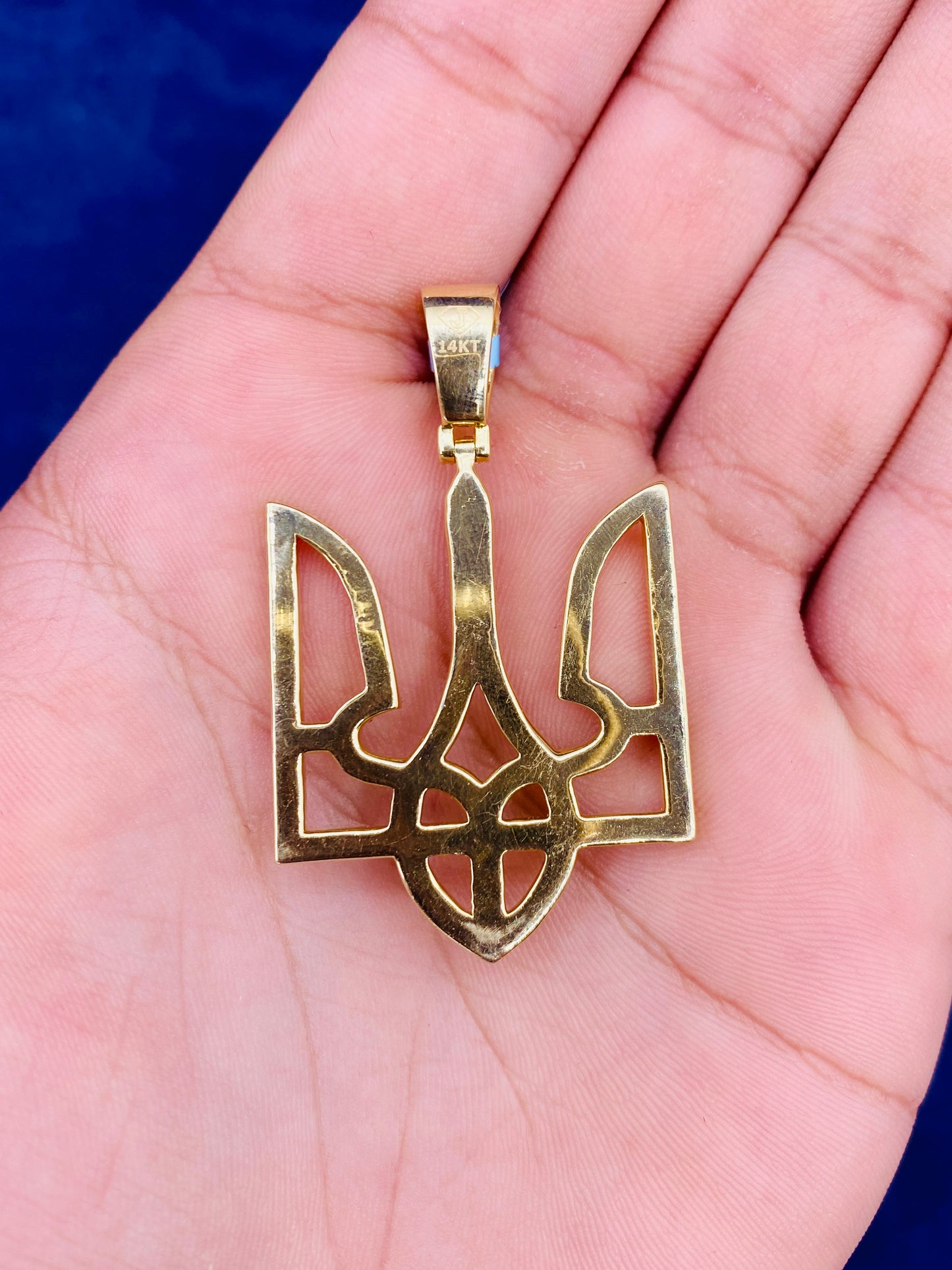 14k Ukrainian Coat Of Arms