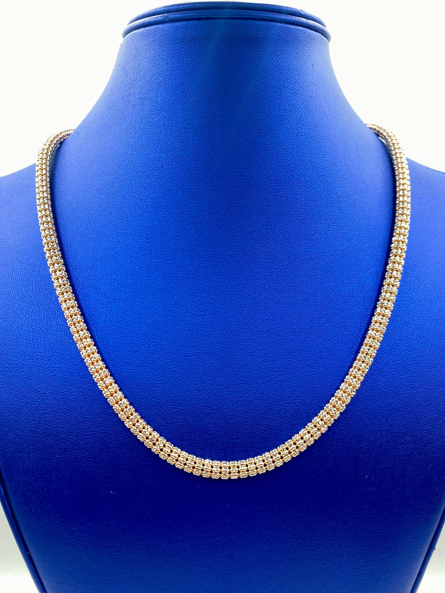 14k Gold 5mm Ice Chain