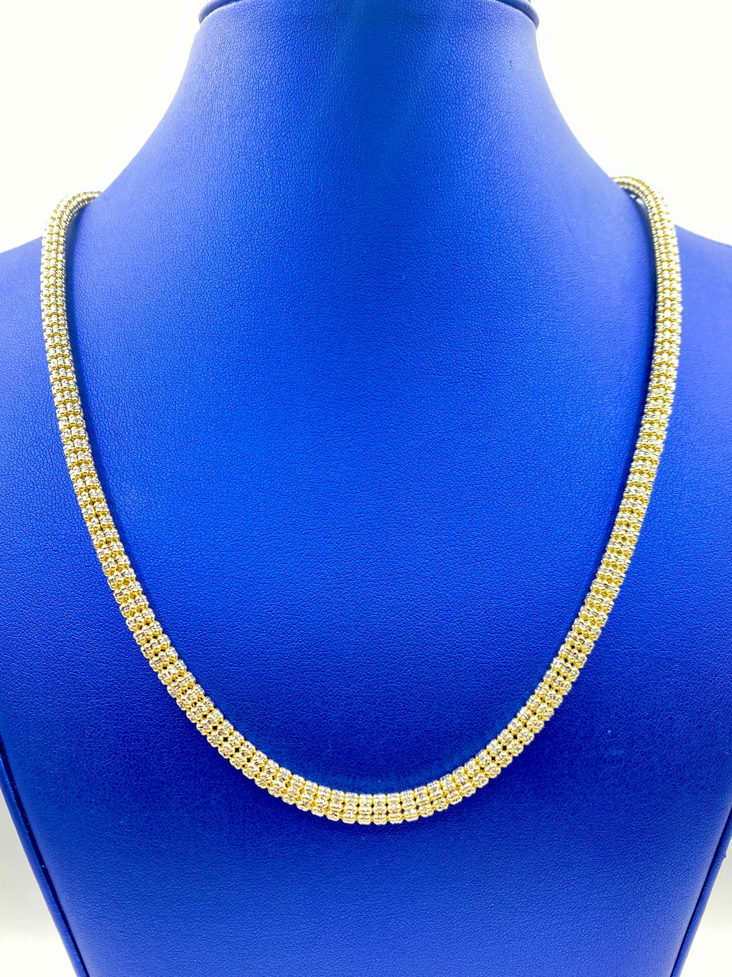 14k Gold 5mm Ice Chain