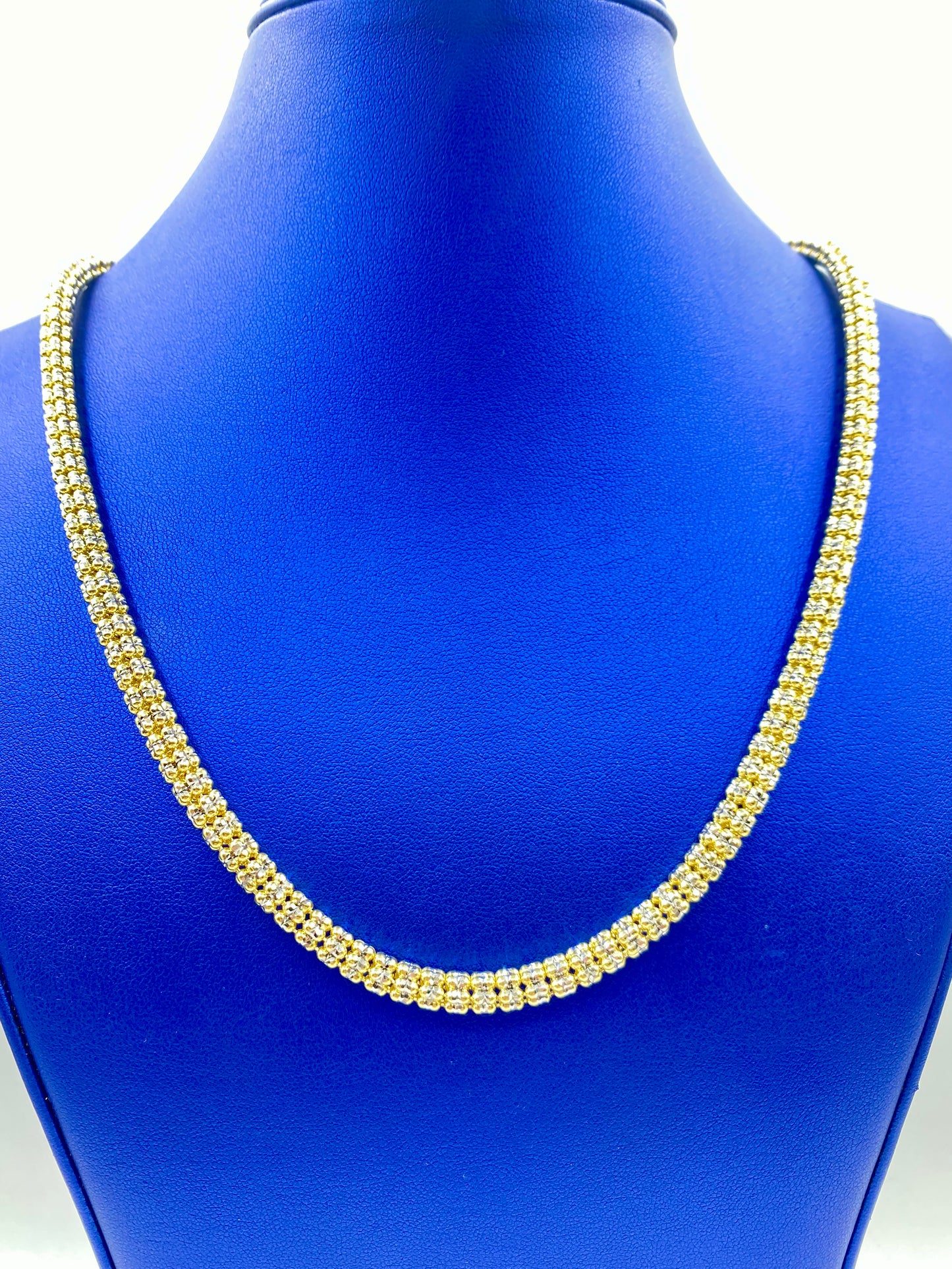 14K Gold 6MM Ice Chain