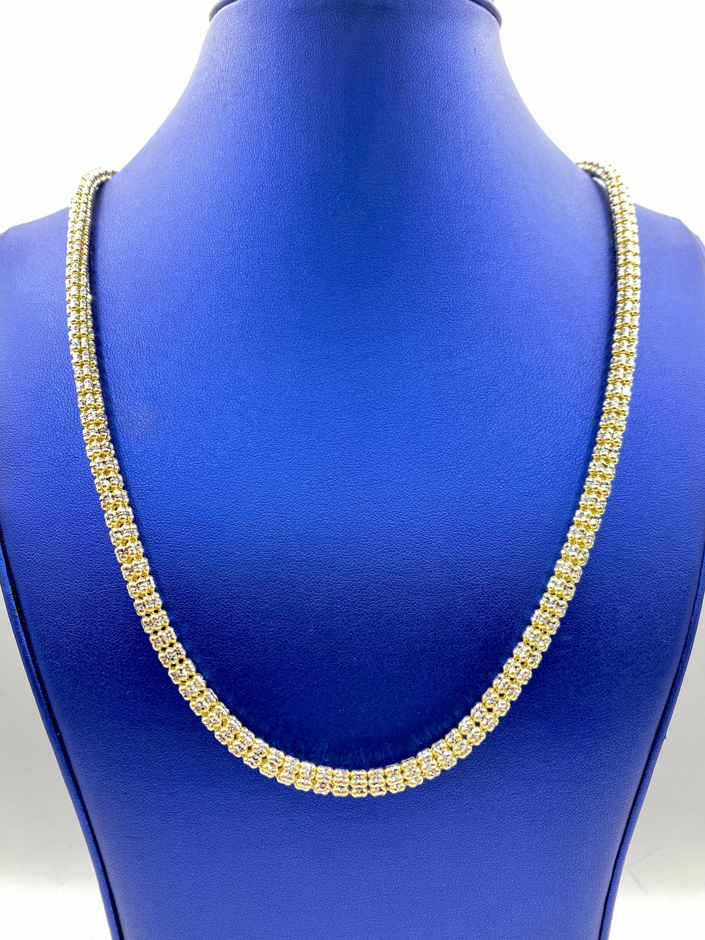 14K Gold 6MM Ice Chain