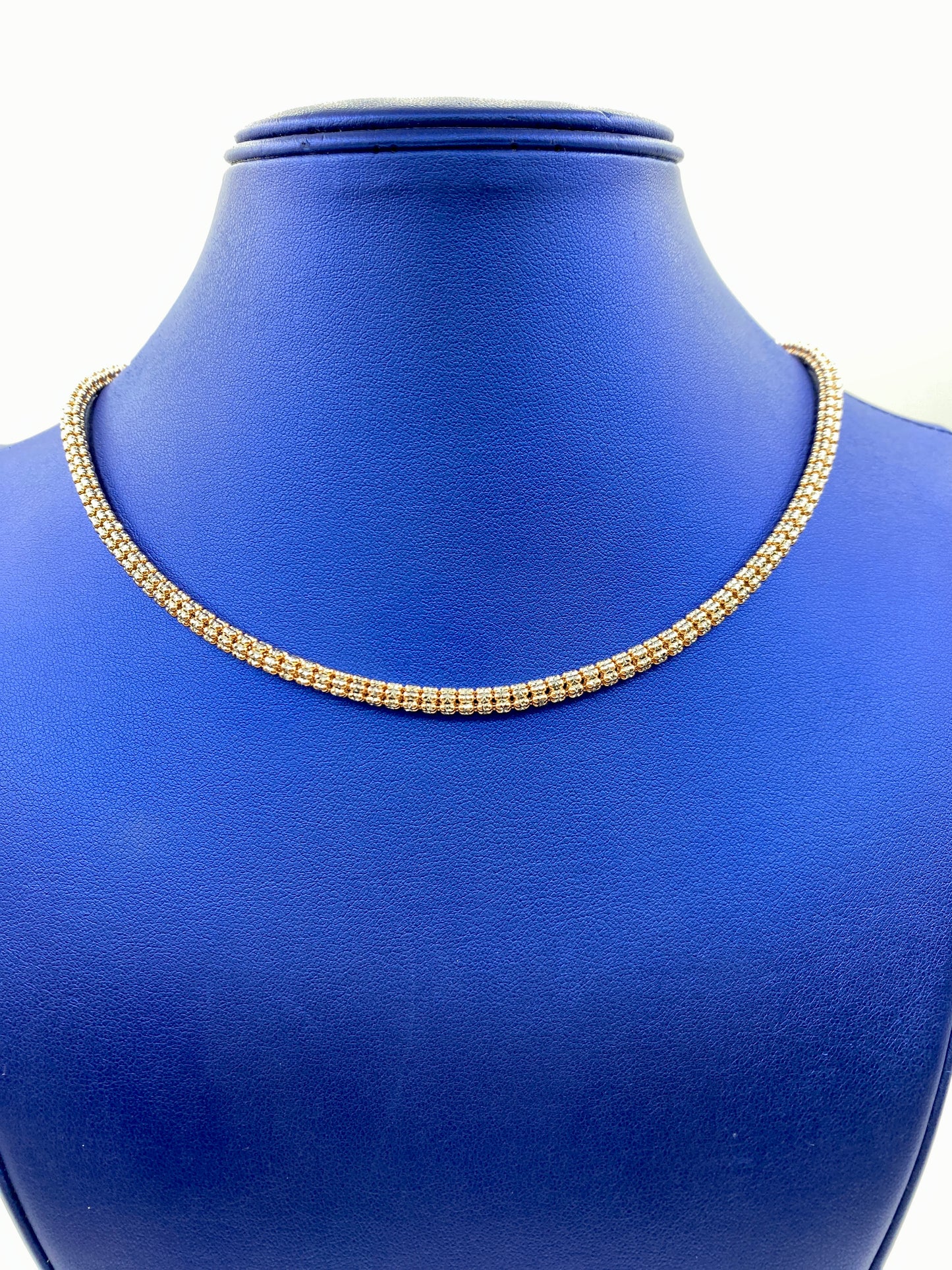 14k Gold 4.5mm Ice Chain