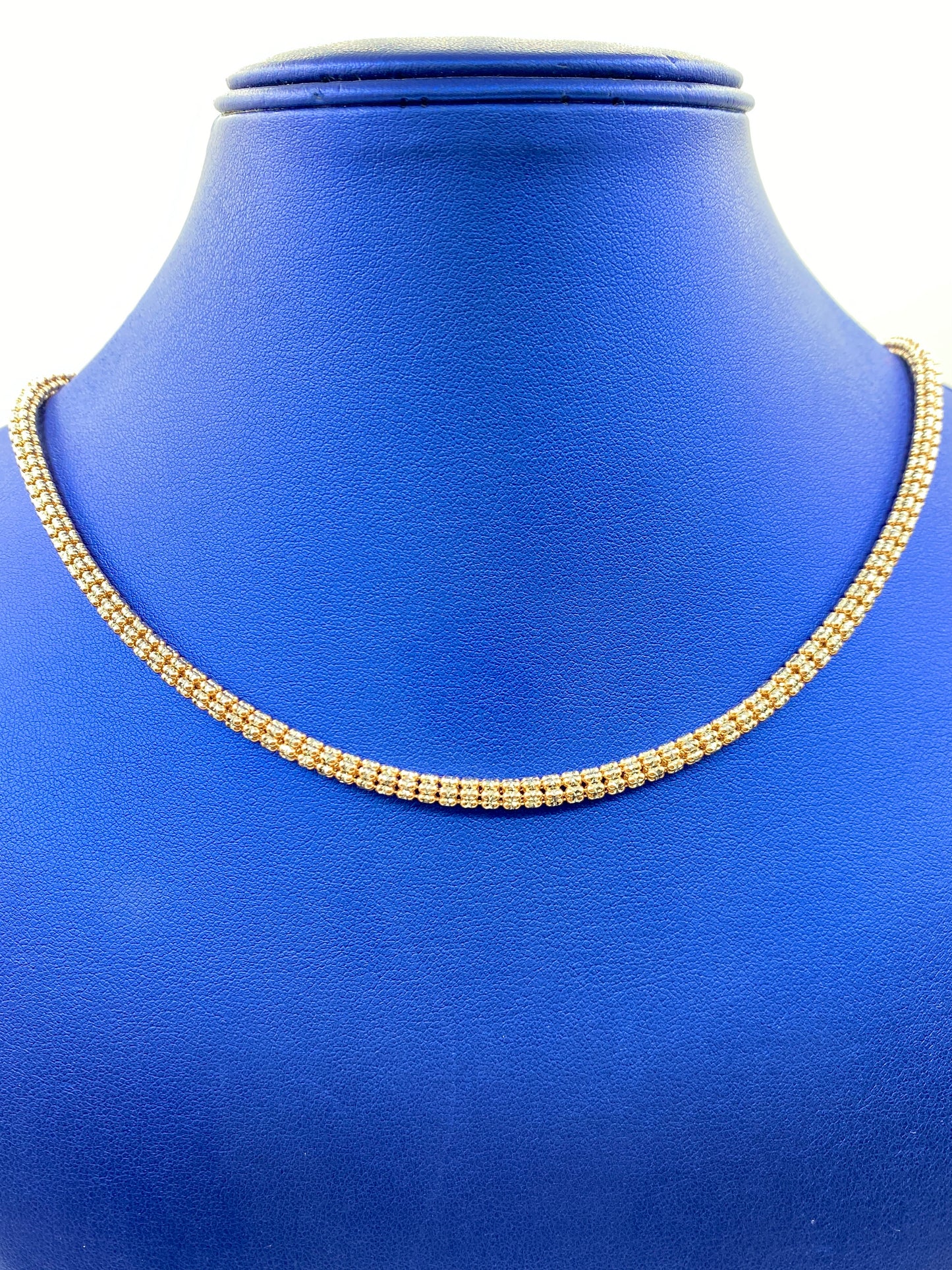 14k Gold 4.5mm Ice Chain