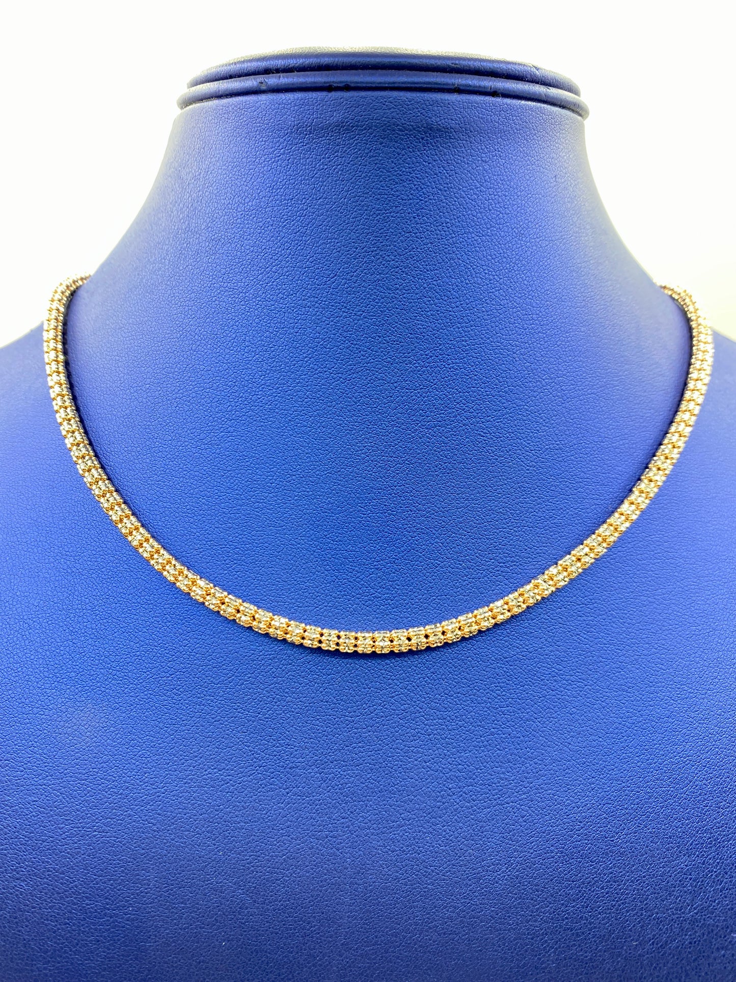 14k Gold 4MM Ice Chains