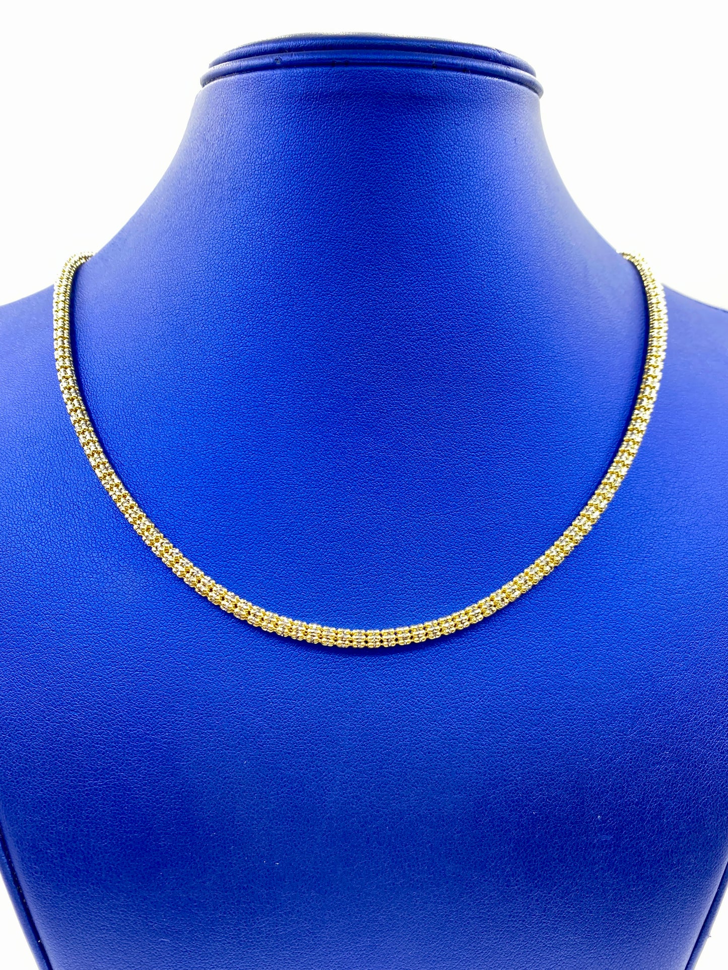14k Gold 4MM Ice Chains