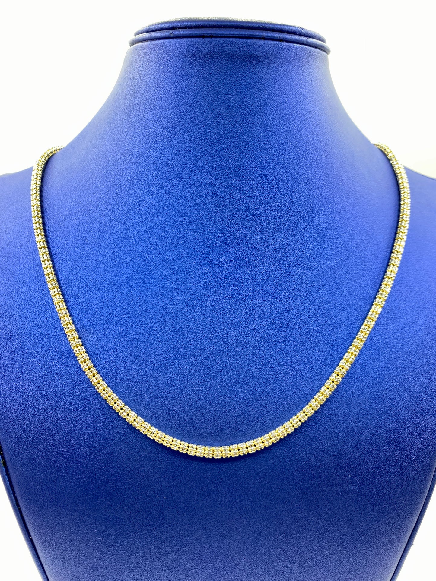 14k Gold 4MM Ice Chains
