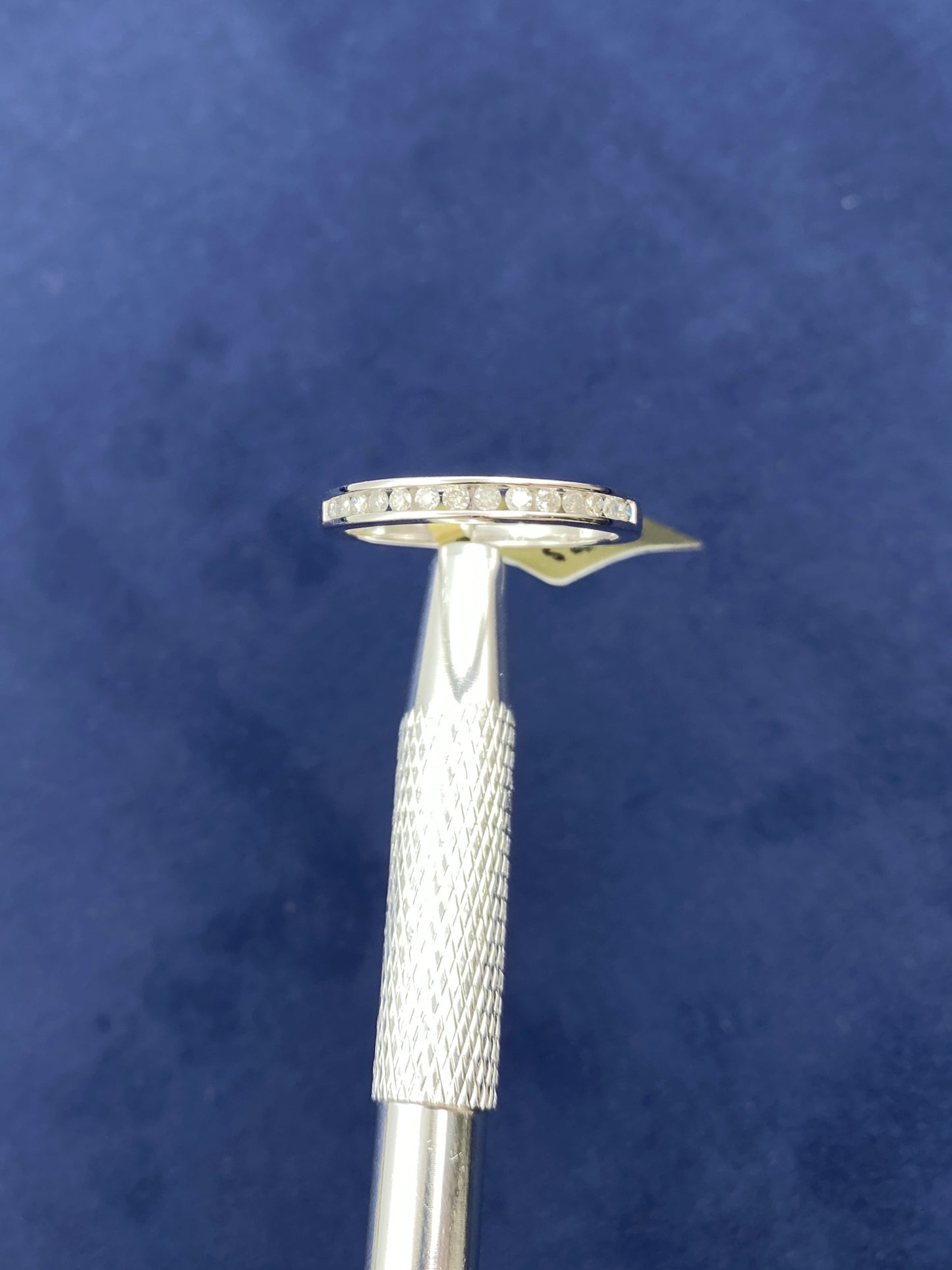 10k Half Diamond Ring Band 2.9mm