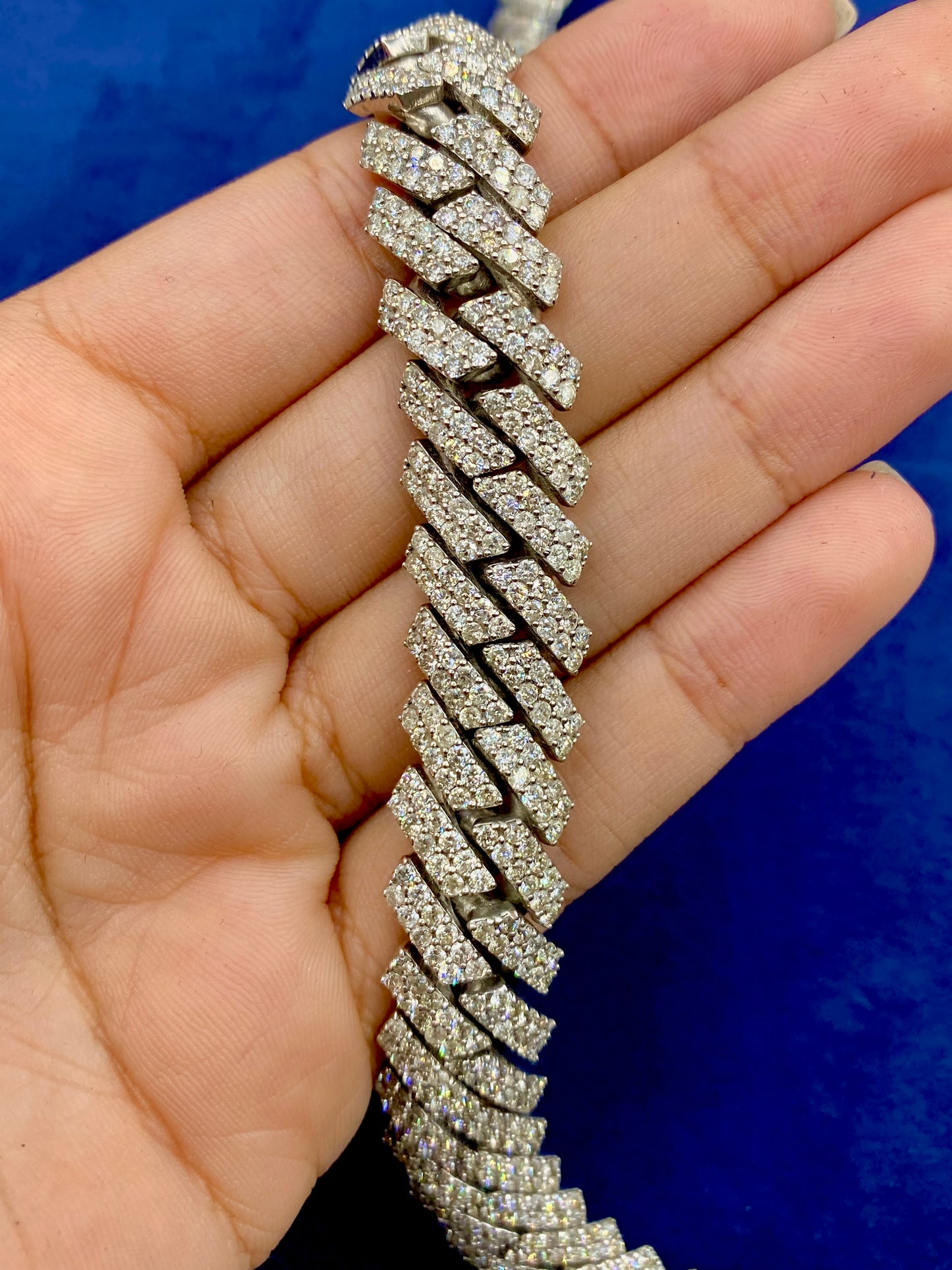 14K Iced Out 14MM 22I Miami Cuban Chain