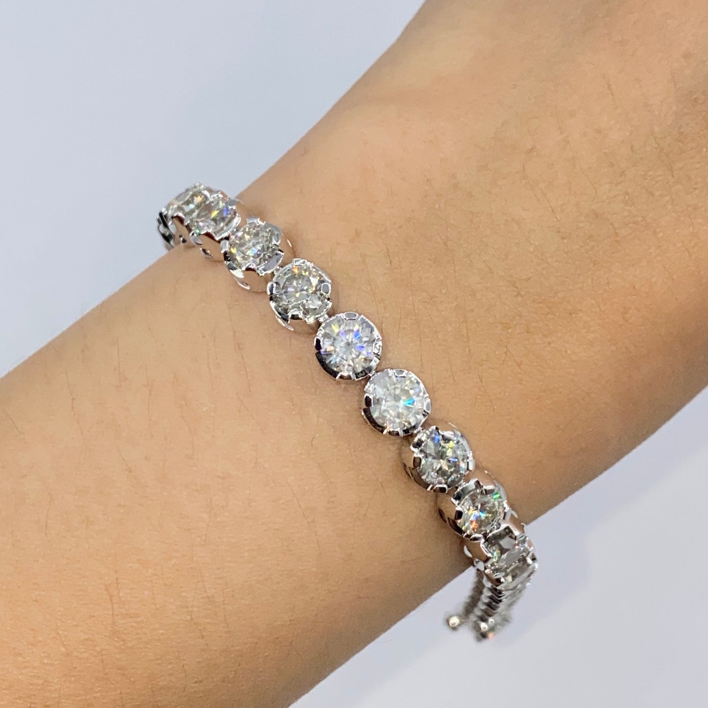 14K Tennis Bracelet 7"