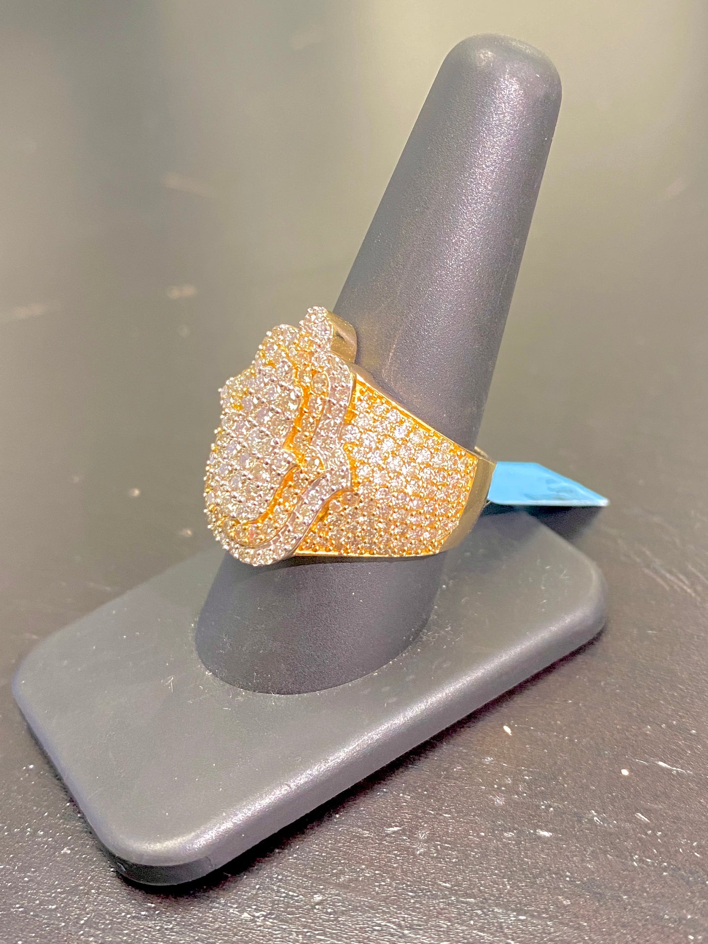 14K Hamsa Ring