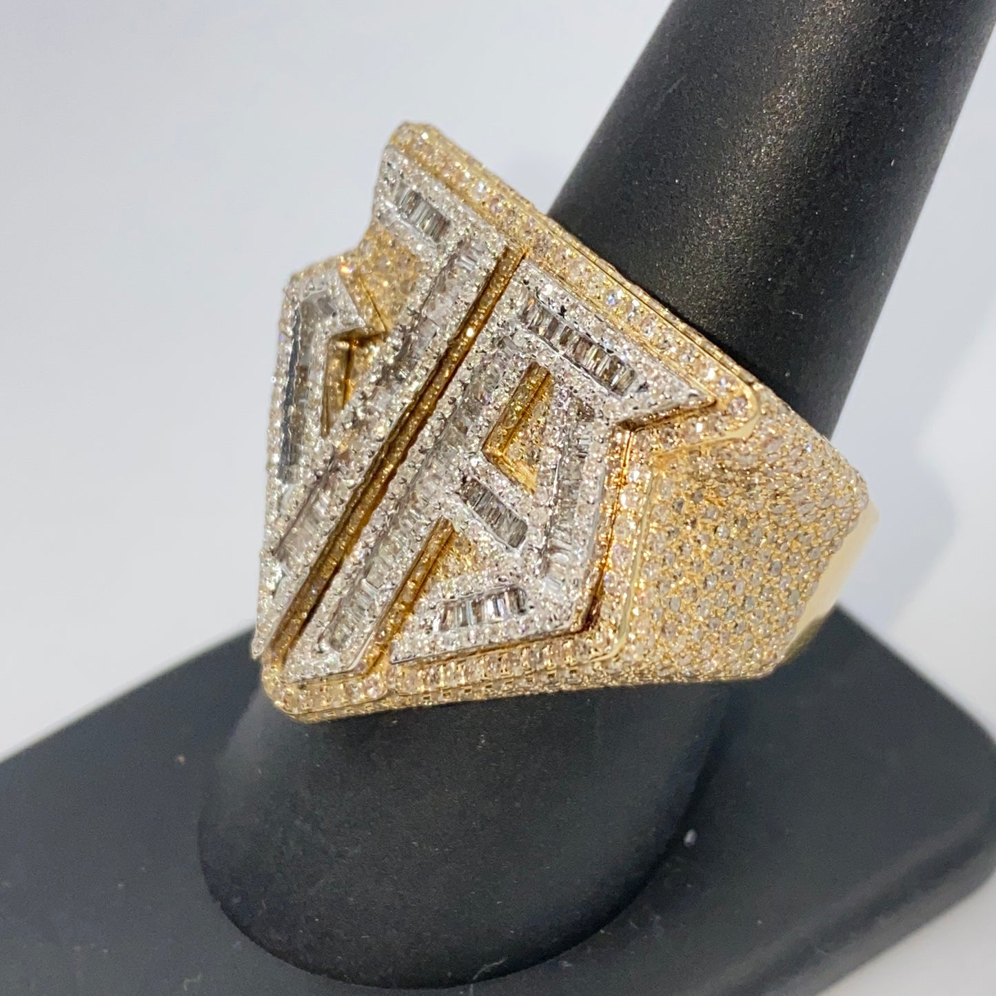 14K Custom Championship Diamond Ring