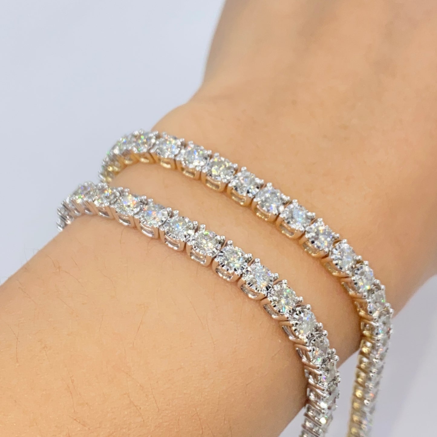 14K Tennis Bracelet 7"