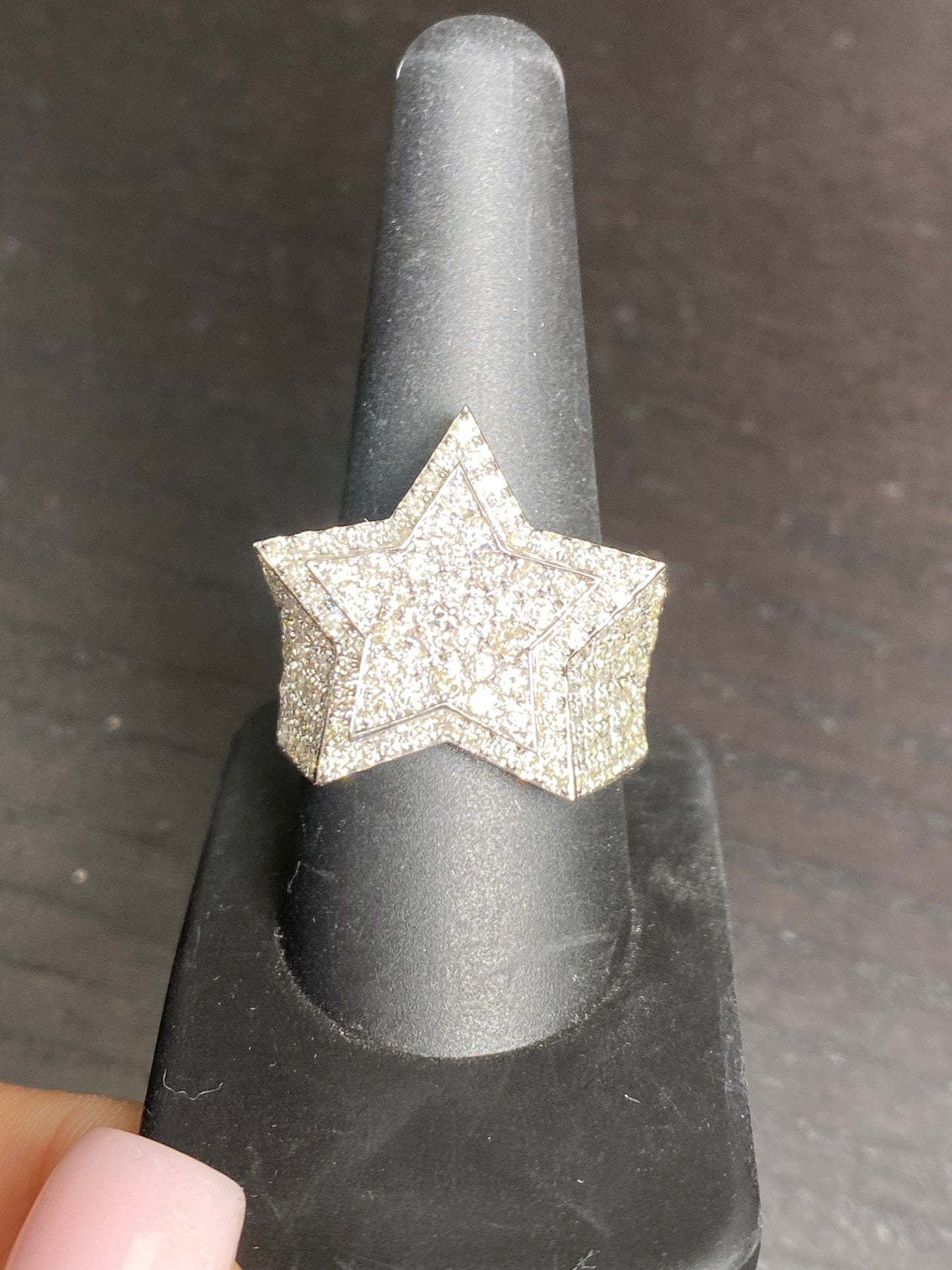 Cake Star 10K Gold Ring