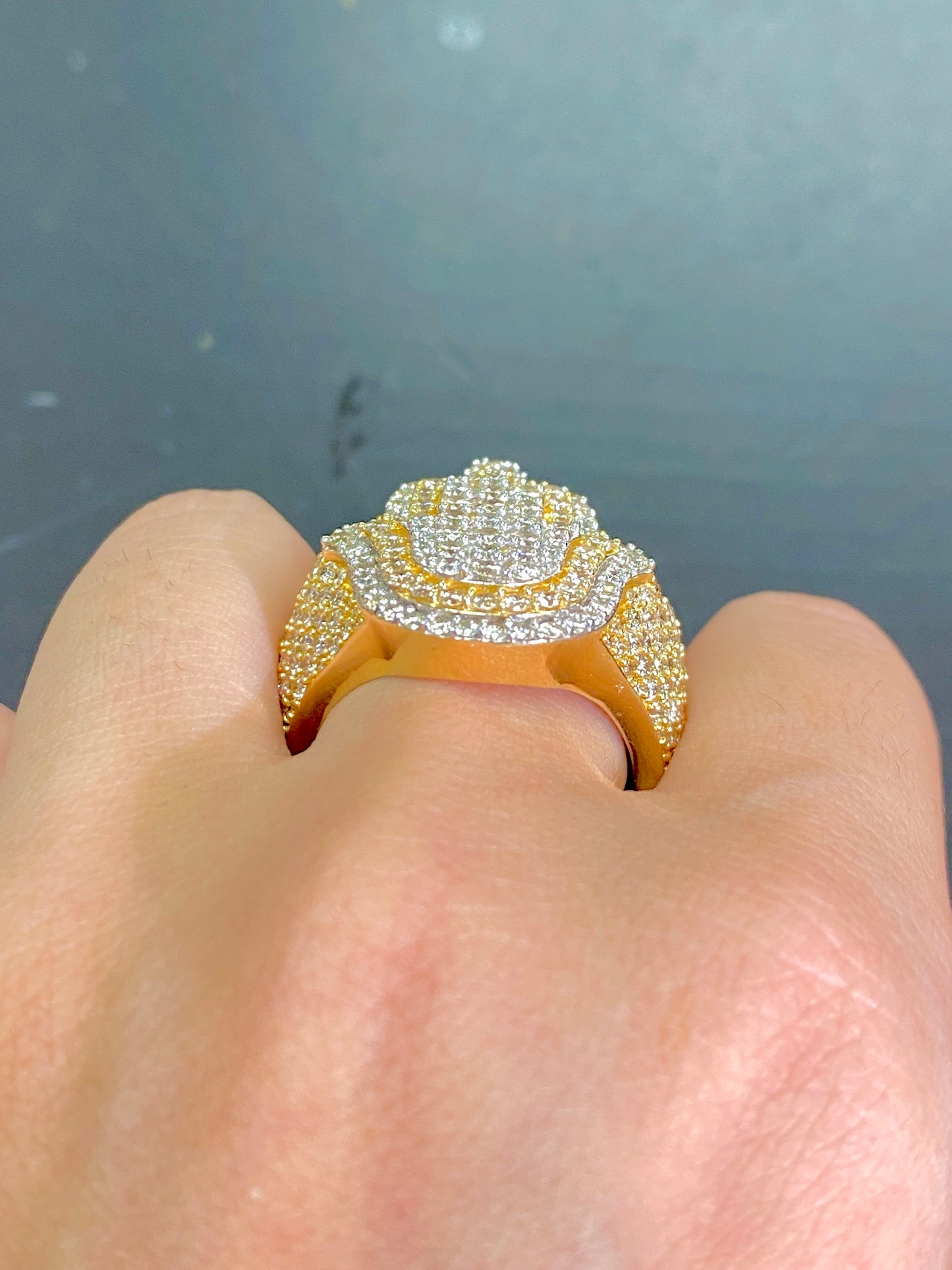 14K Hamsa Ring