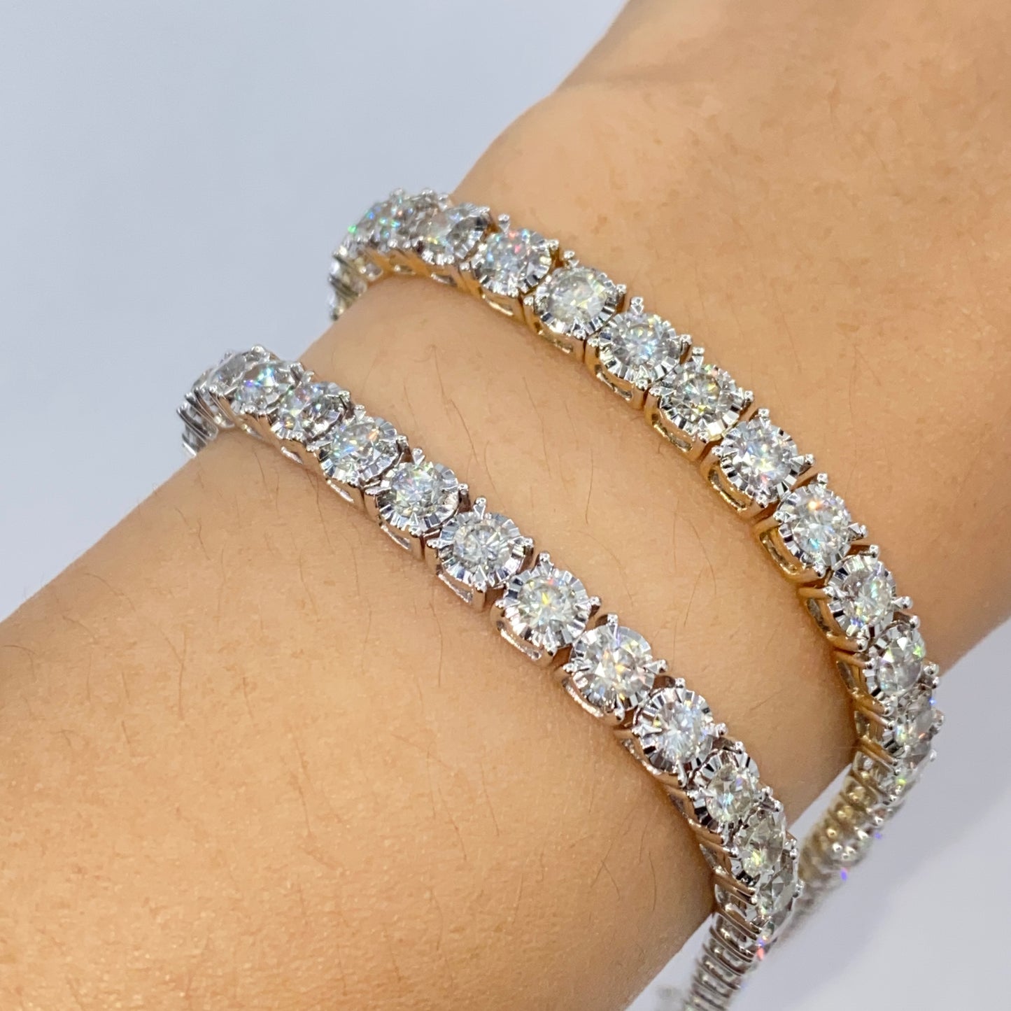 14K Tennis Bracelet 7"