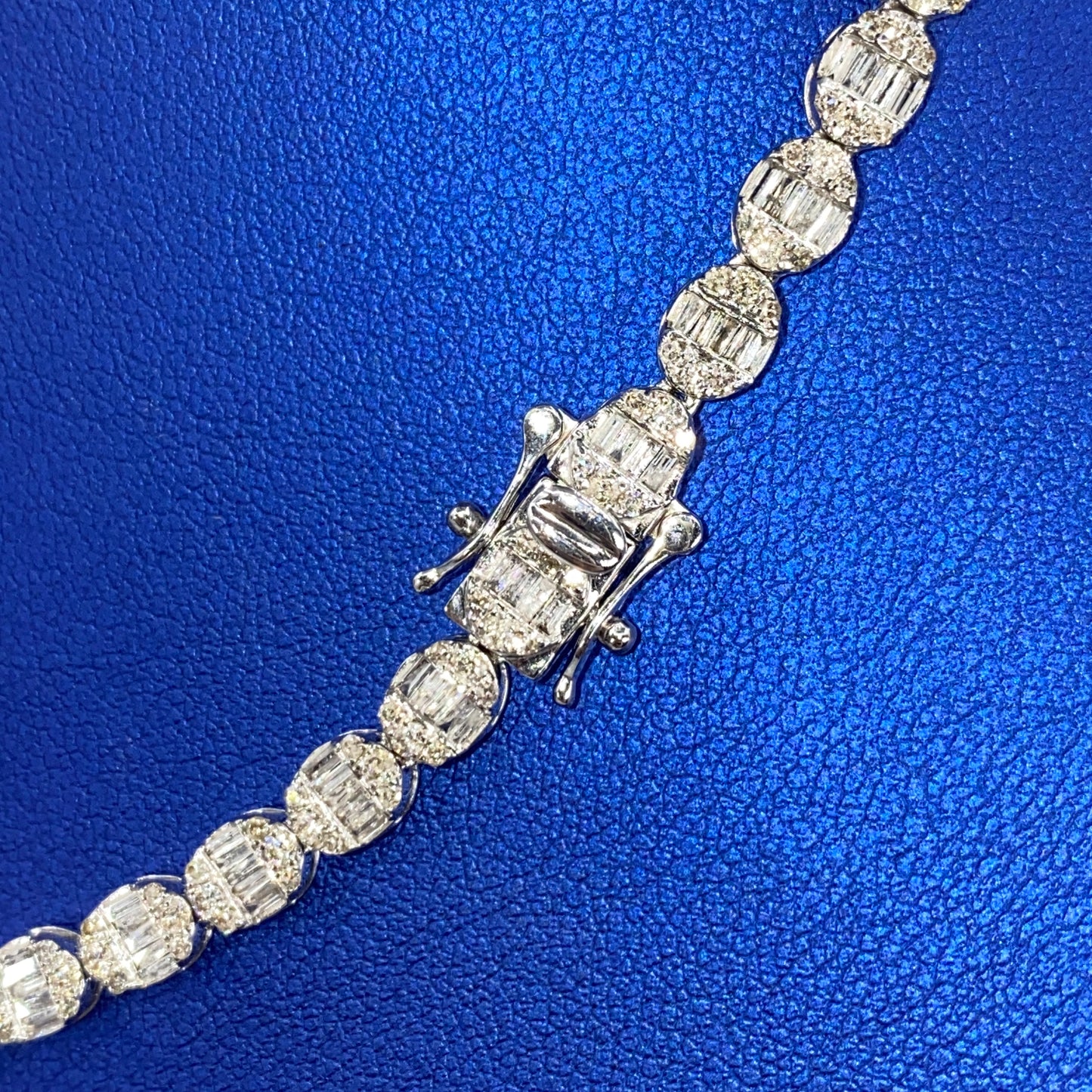 14K Sunburst Diamond Necklace