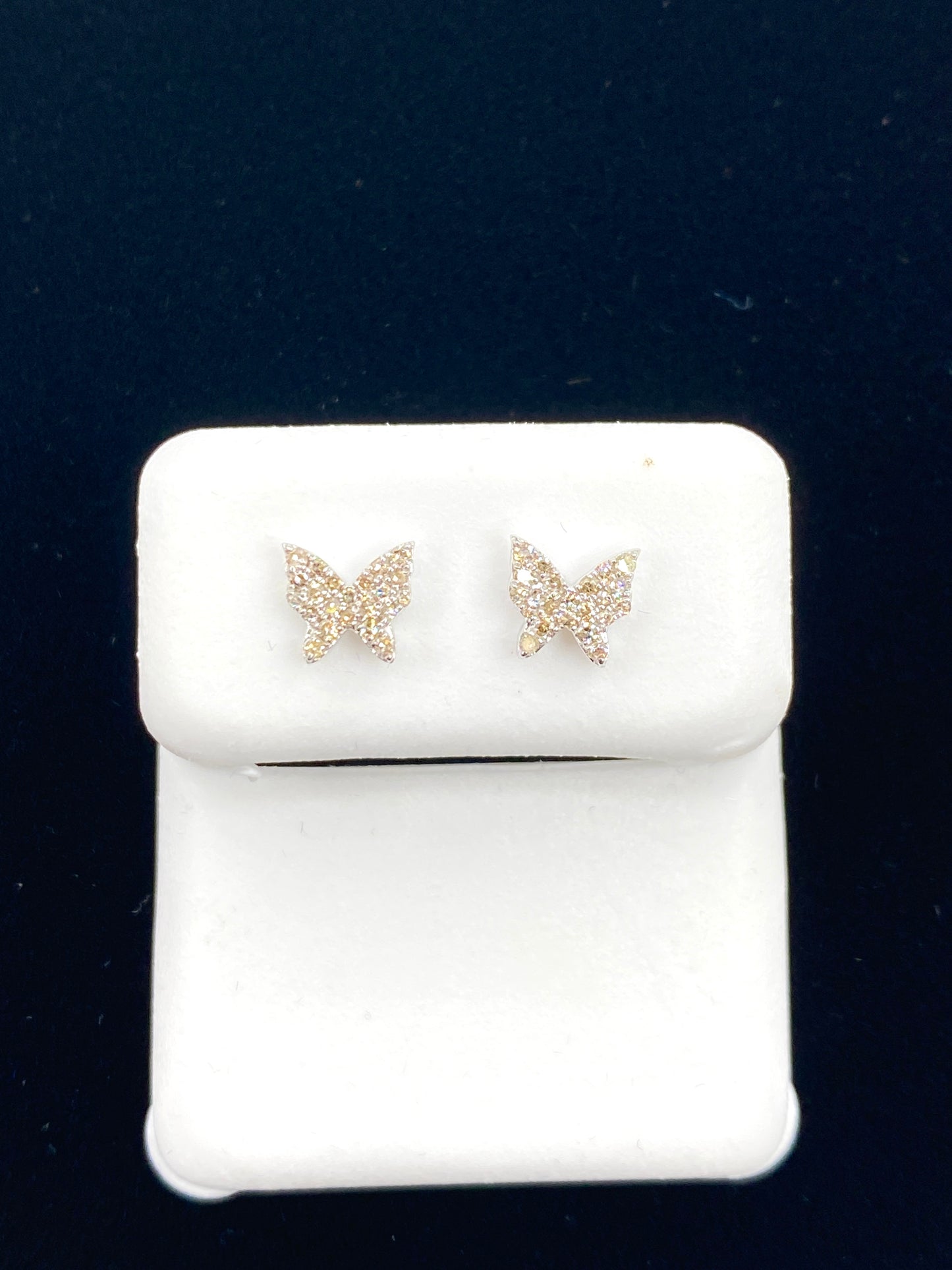 10K Butterfly Earrings