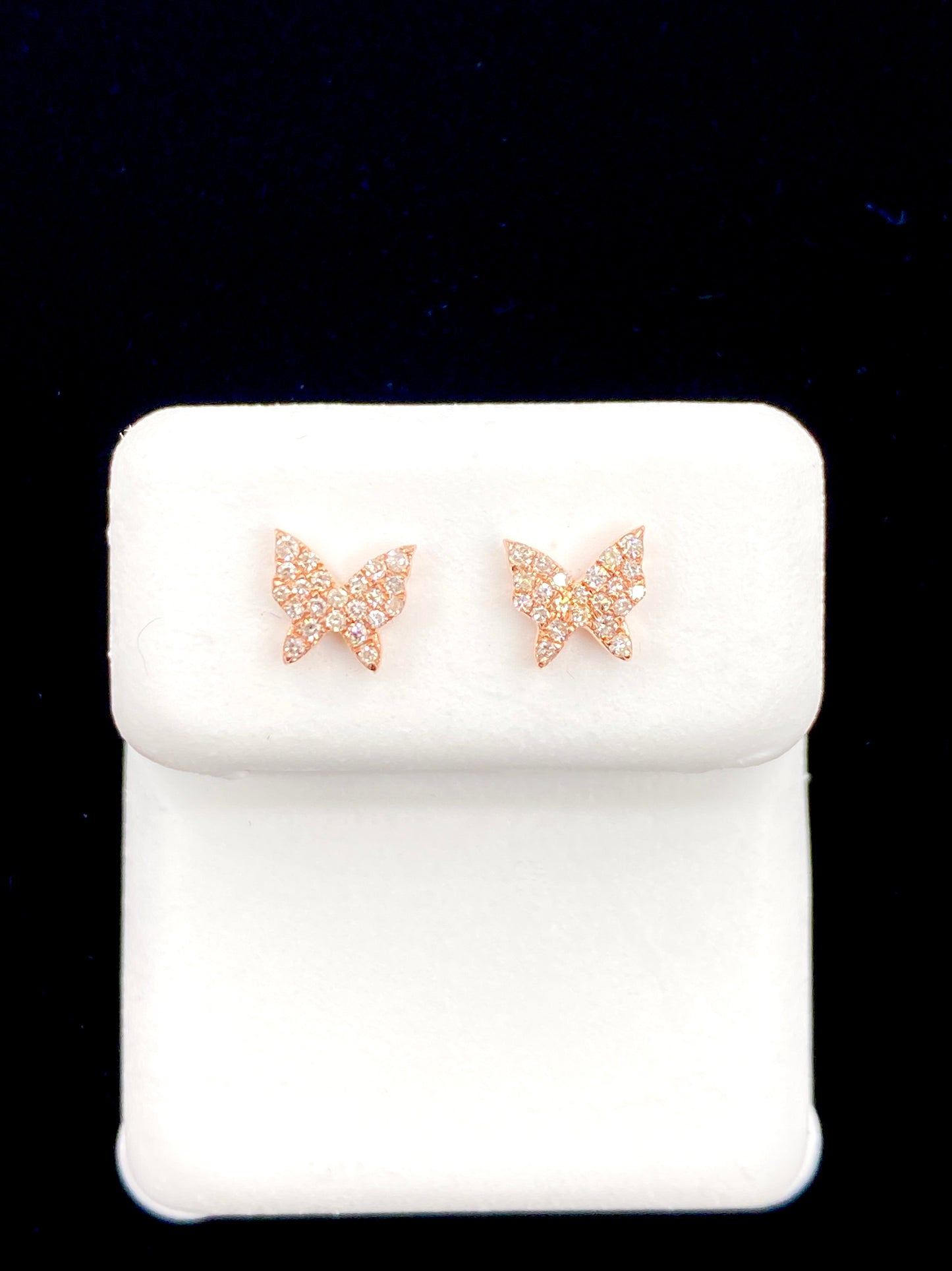 10K Butterfly Earrings