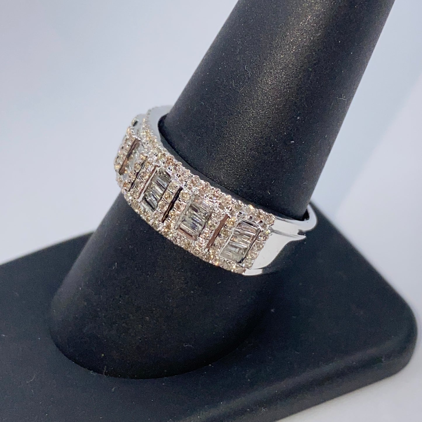 10K/14K Roy Diamond Baguette Ring