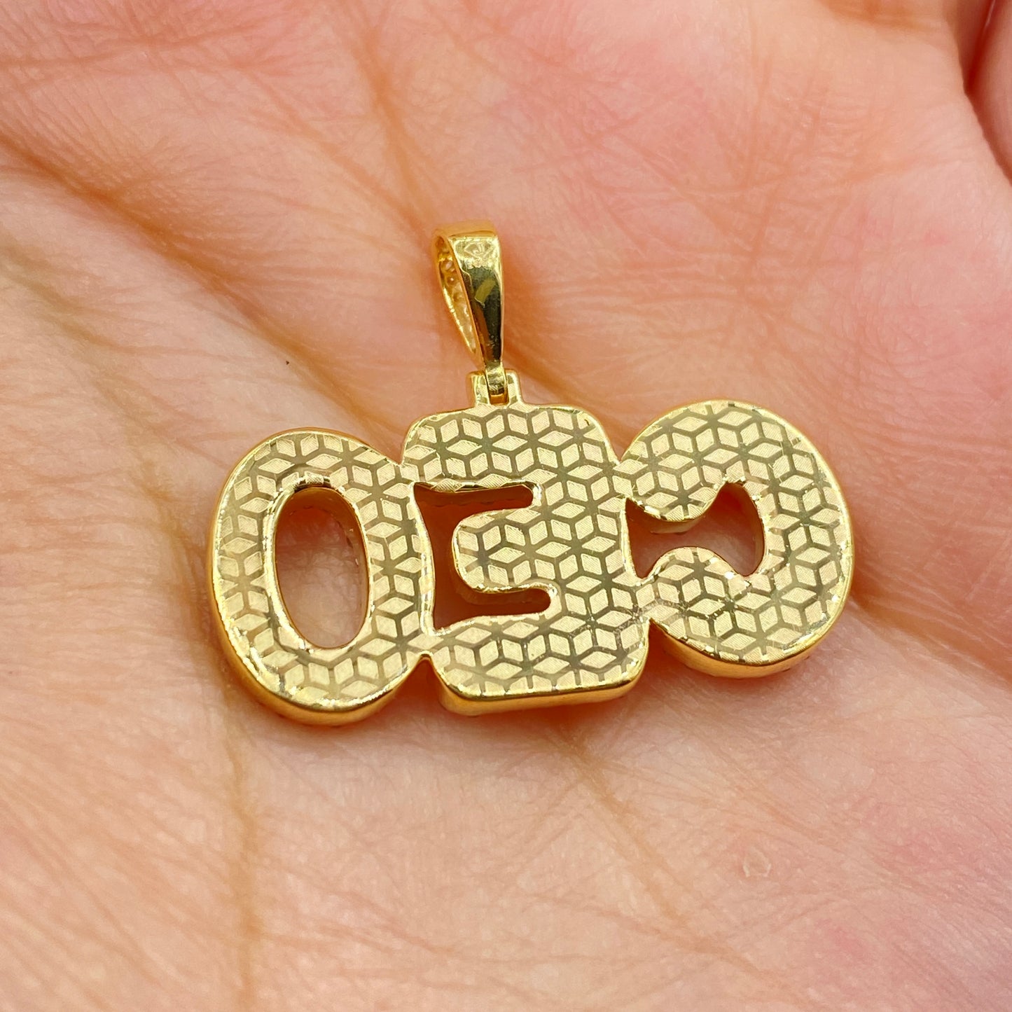 10K CEO Diamond Pendant