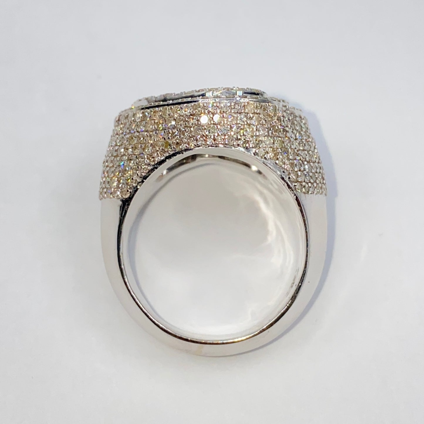 10K Devilish Heart Diamond Ring