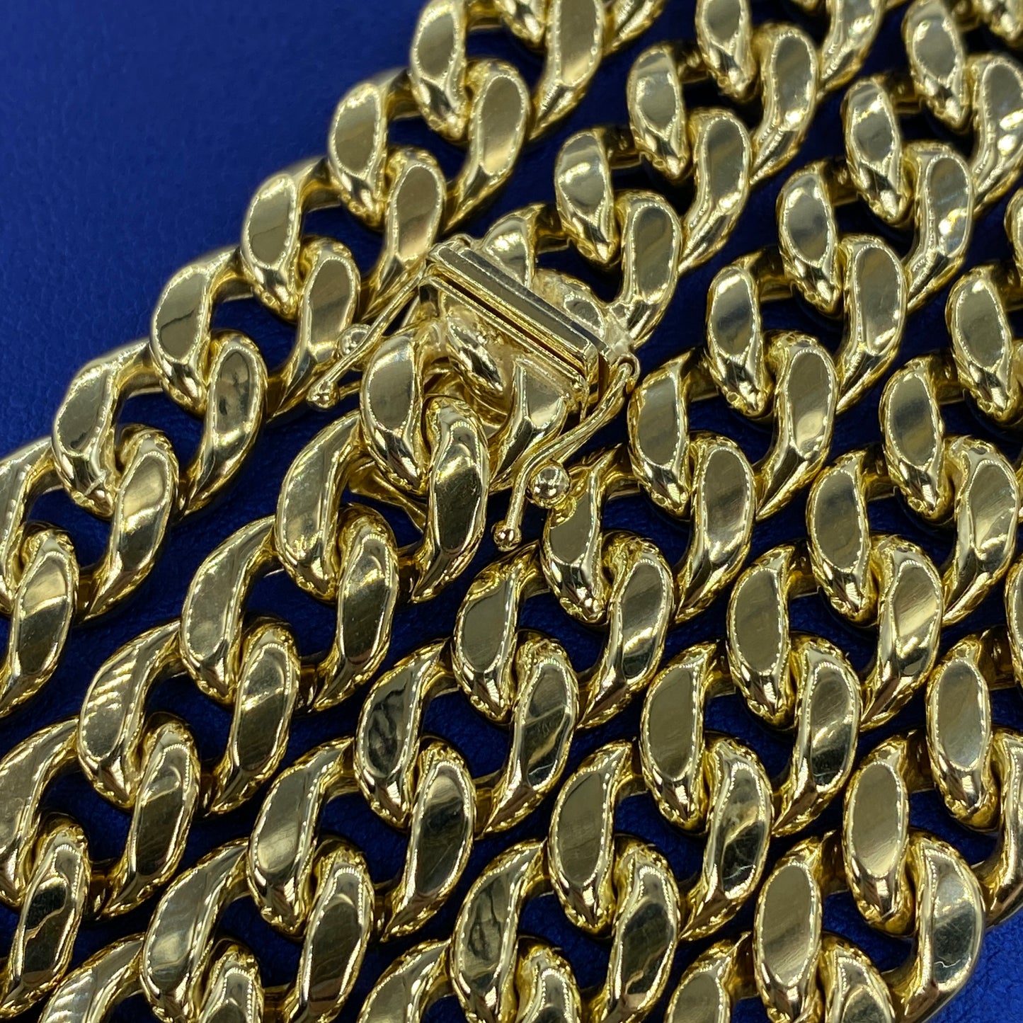 10K 10MM Miami Cuban Link Chain 20-30"