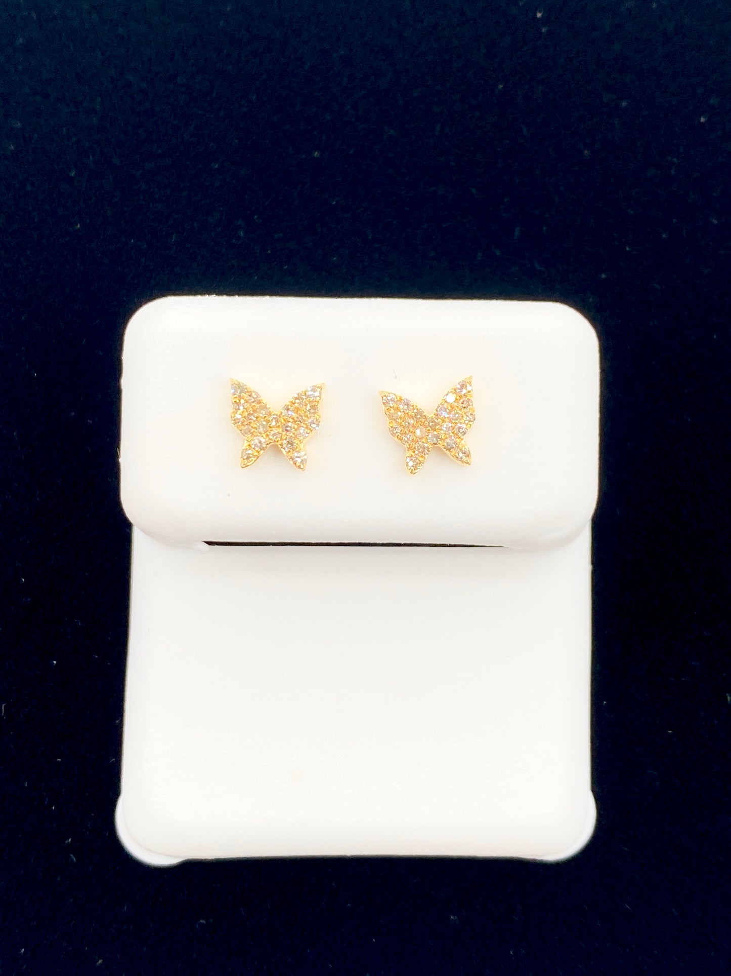10K Butterfly Earrings