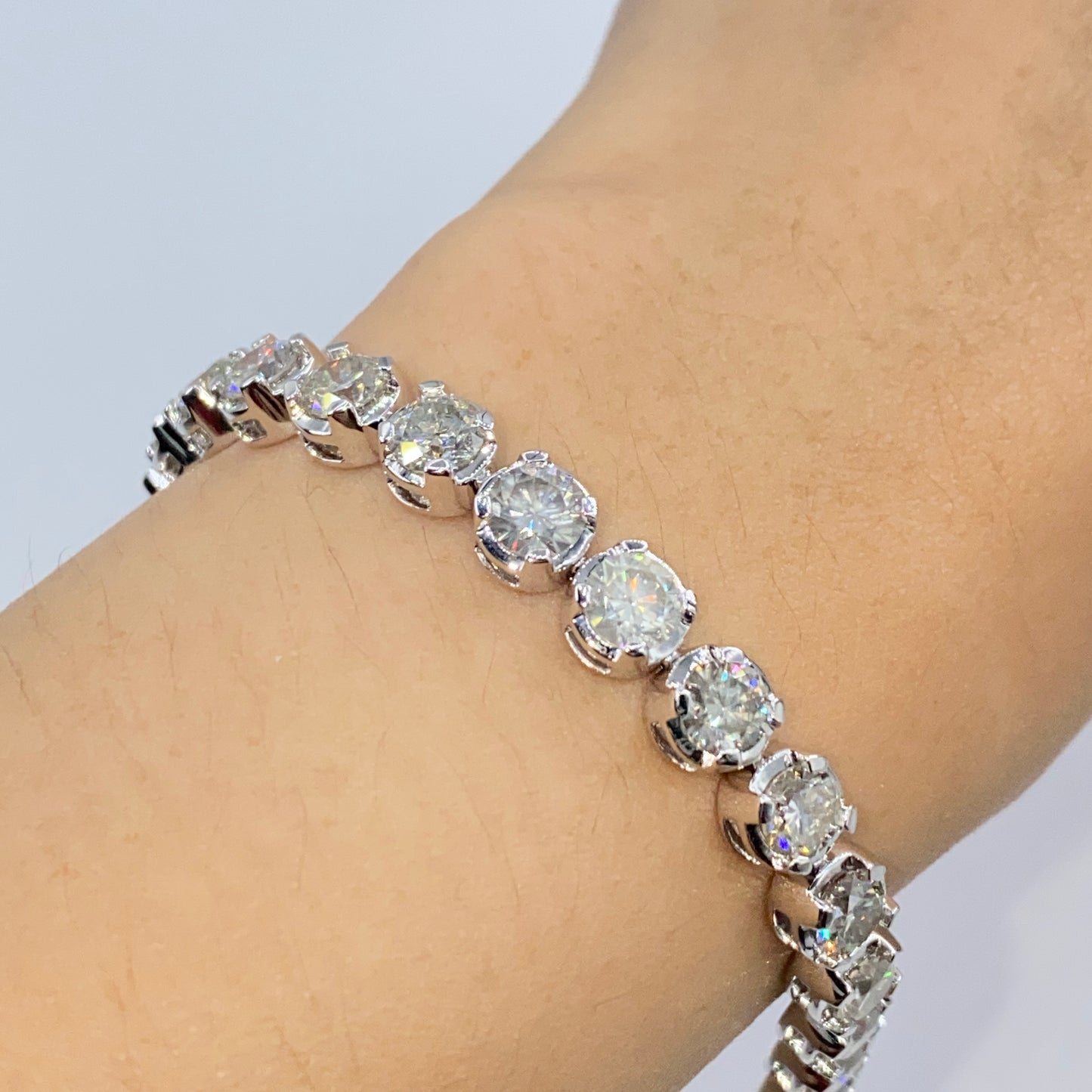 14K Tennis Bracelet 7"
