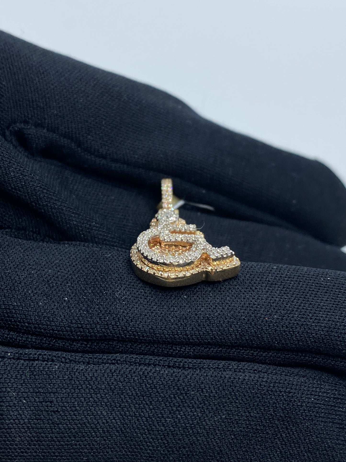 Disabled Wheelchair Handicap Pendant 1.0ct