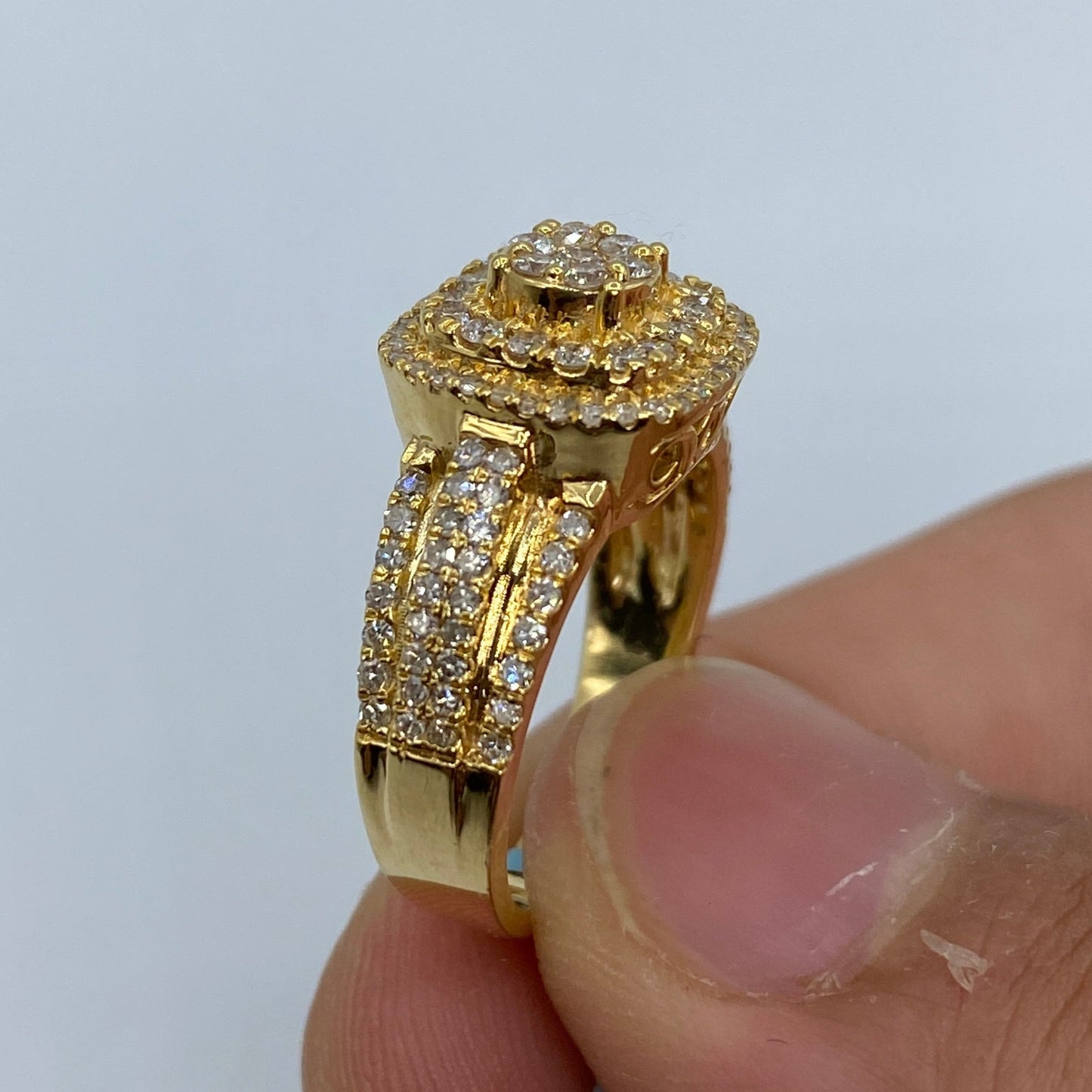 14K Phoenix Diamond Ring